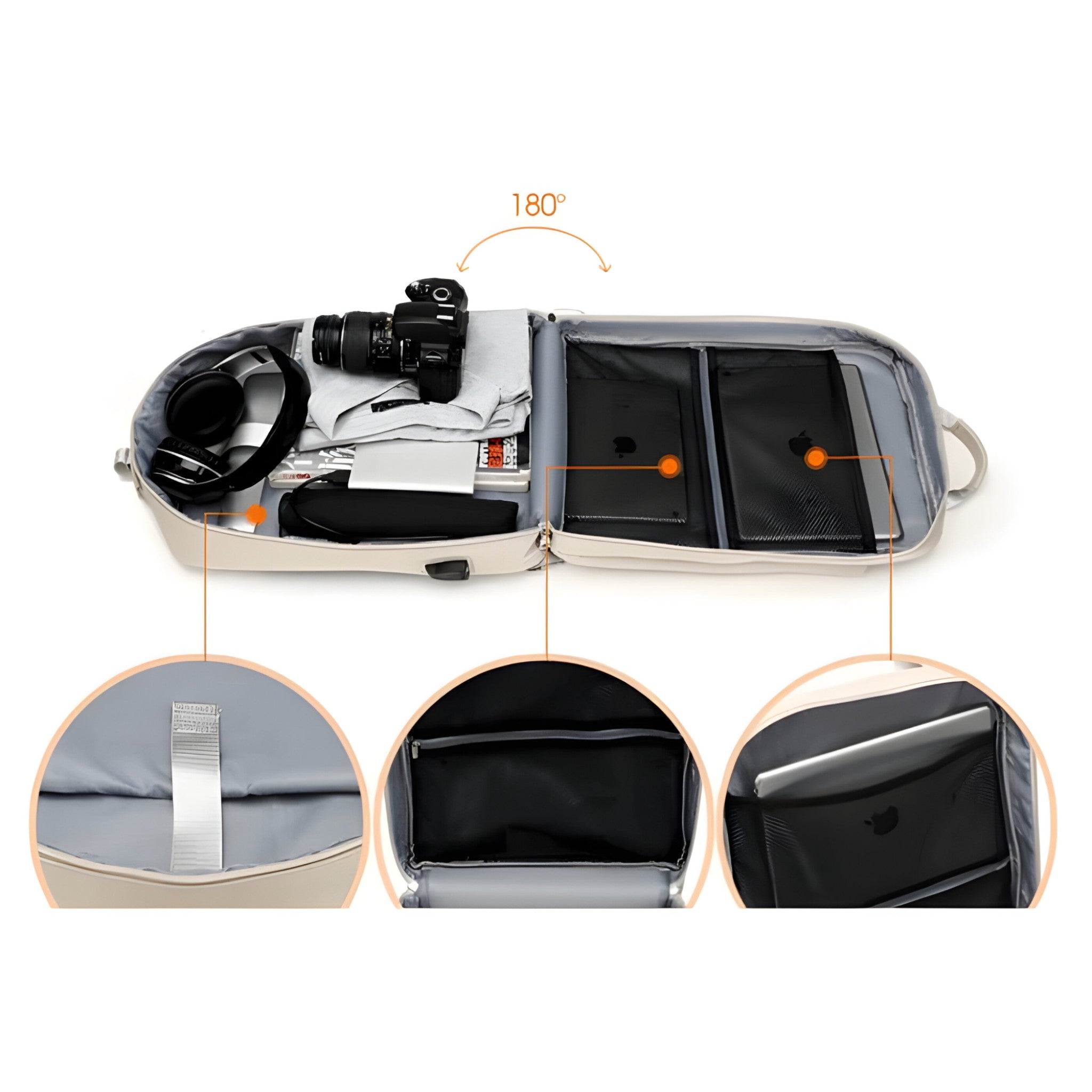 Zaino antitaccheggio - - antitaccheggio Backpacks Bags laptop bag zaino zaino antitaccheggio - Concept Palermo