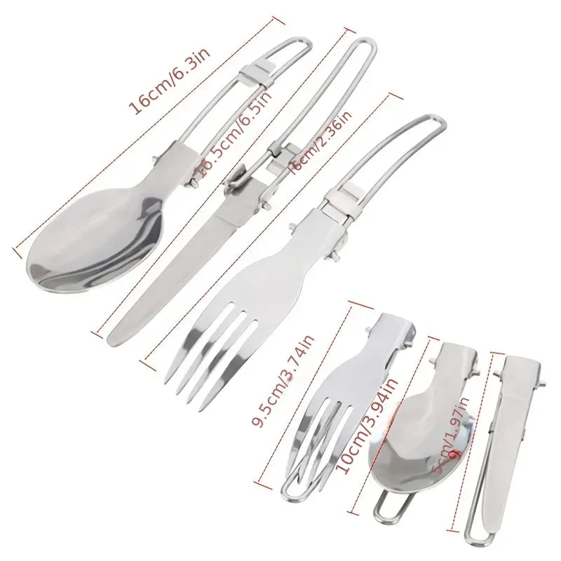 Set di pentole compatto per campeggio con posate Donna - - campeggio camping pots camping utensils compatto donna pentole pentole compatto posate set di pentole compatto per campeggio con posate - € - Concept Palermo