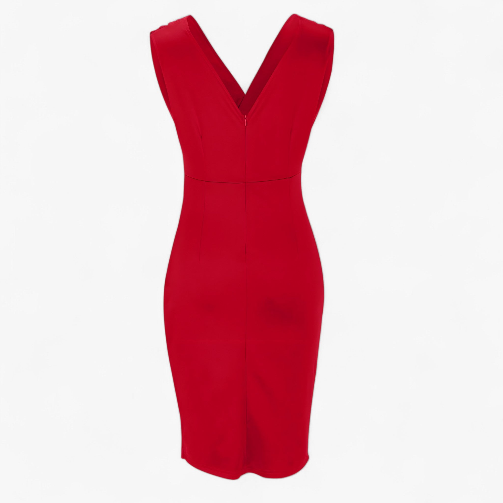 Vestito Aderente con Scollatura a V Donna - - aderente donna dresses men scollatura vestito vestito aderente - Concept Palermo