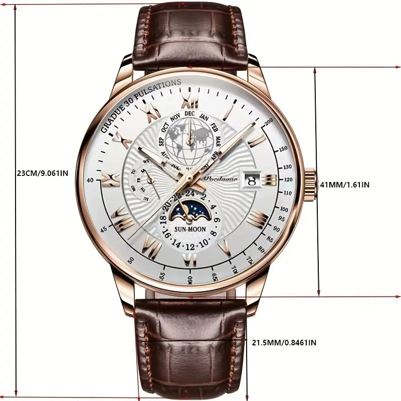 PhaseClock - orologi meccanici da uomo con un tocco di lusso - - accessoires horloges meccanici orologi phaseclock tocco uomo watches - Concept Palermo