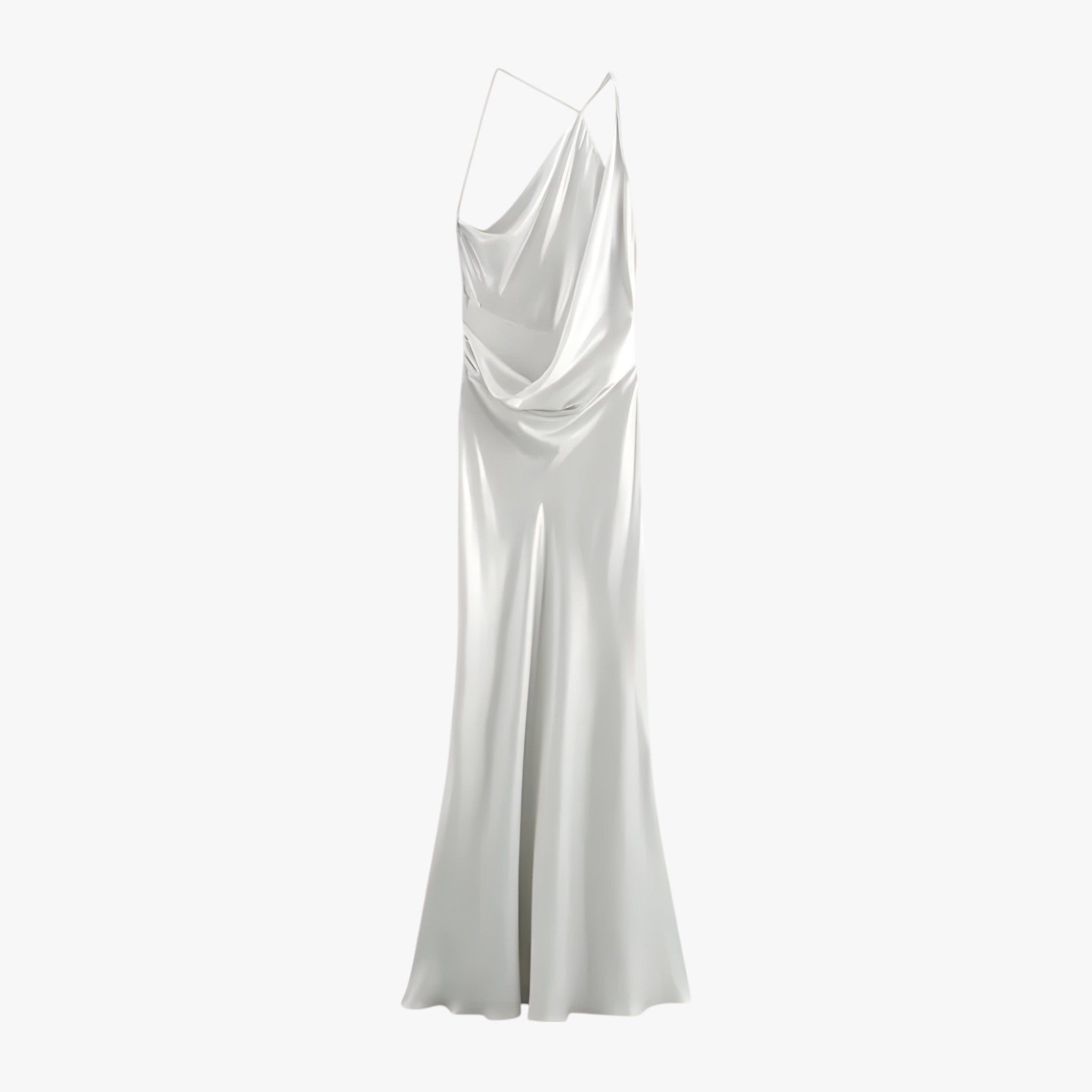 Abito fluido scollato - Silhouette femminile e movimento libero - - abito abito fluido dresses femminile fluido libero movimento scollato - Concept Palermo