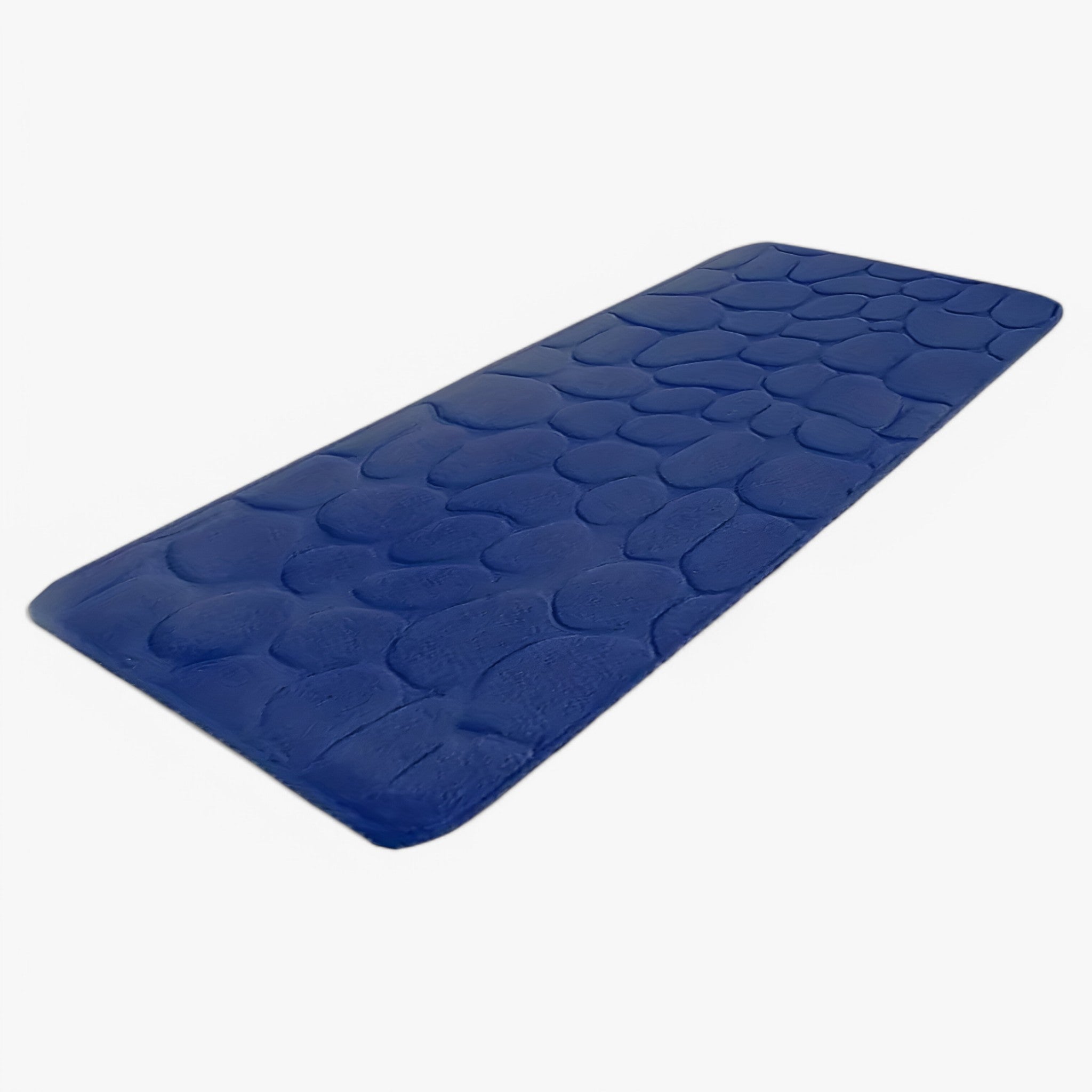 Tappetino da bagno grande a strisce lunghe - lavabile in lavatrice Uomo - Blu 50x120cm - bagno bath mats home & garden lavabile lavatrice lunghe mats strisce tappetino tappetino bagno - Concept Palermo