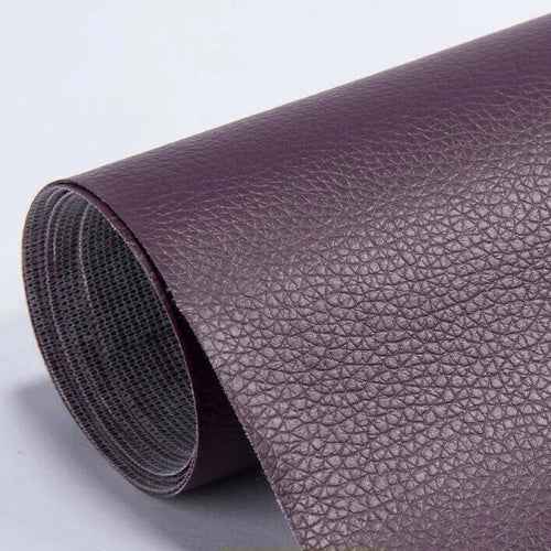Toppe di Pelle Adesive Nere per Riparazione Divano, Sedile Auto, Abbigliamento - Confezione di 10x20cm - Violet - adhésifs auto cross-from-marche-lino-15835938521437 cuir New-google new_for_google patchs patchs auto réparations - Concept Palermo