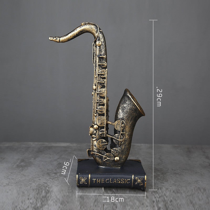 I musicisti di Handmade Music Sides hanno messo insieme la loro band - Sassofono - band Decor figurines handmade hanno home & garden home decor insieme messo music musicisti - Concept Palermo