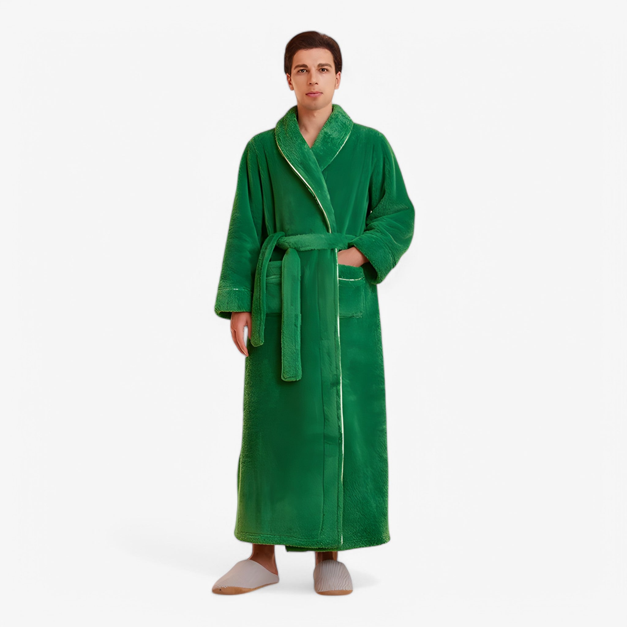Accappatoio Uomo/Donna in Spugna di Cotone Morbido con Cappuccio, Taglie S-XL - - accappatoio Home Decor robes - Concept Palermo