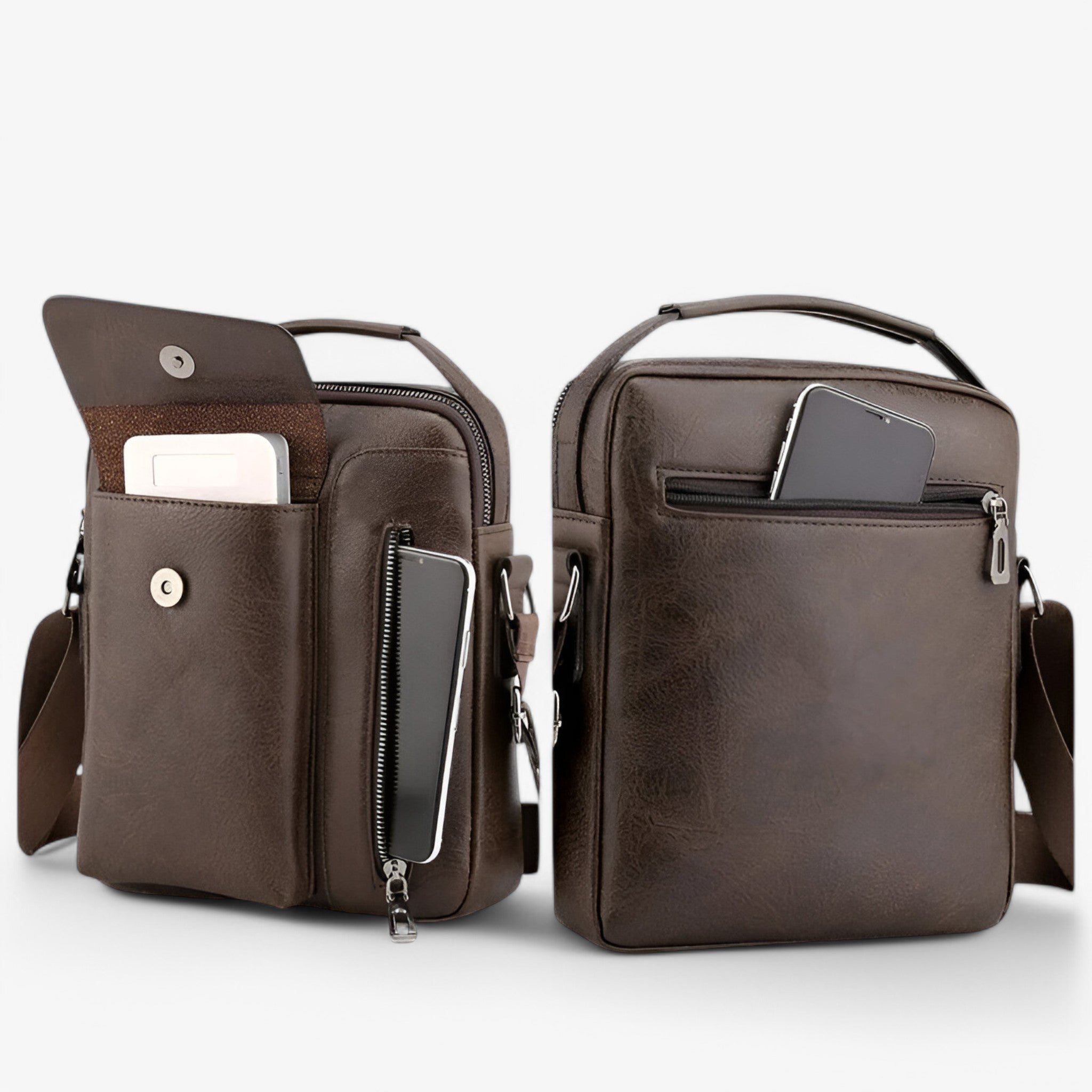 Borsa a Spalla in Pelle Luxe per Stile e Funzionalità Donna - - bags borsa borsa spalla business casual donna Elegant funzionalità luxe new pelle spalla - Concept Palermo