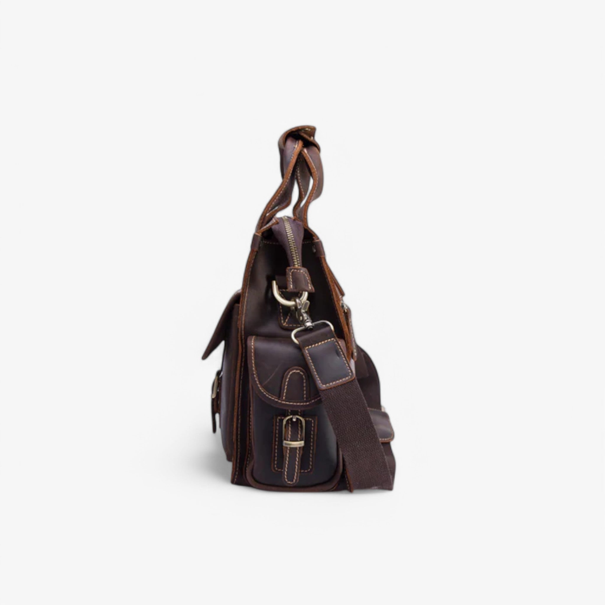 Valigetta in pelle vintage Donna - - accessoires bags donna pelle tassen valigetta valigetta pelle vintage - Concept Palermo