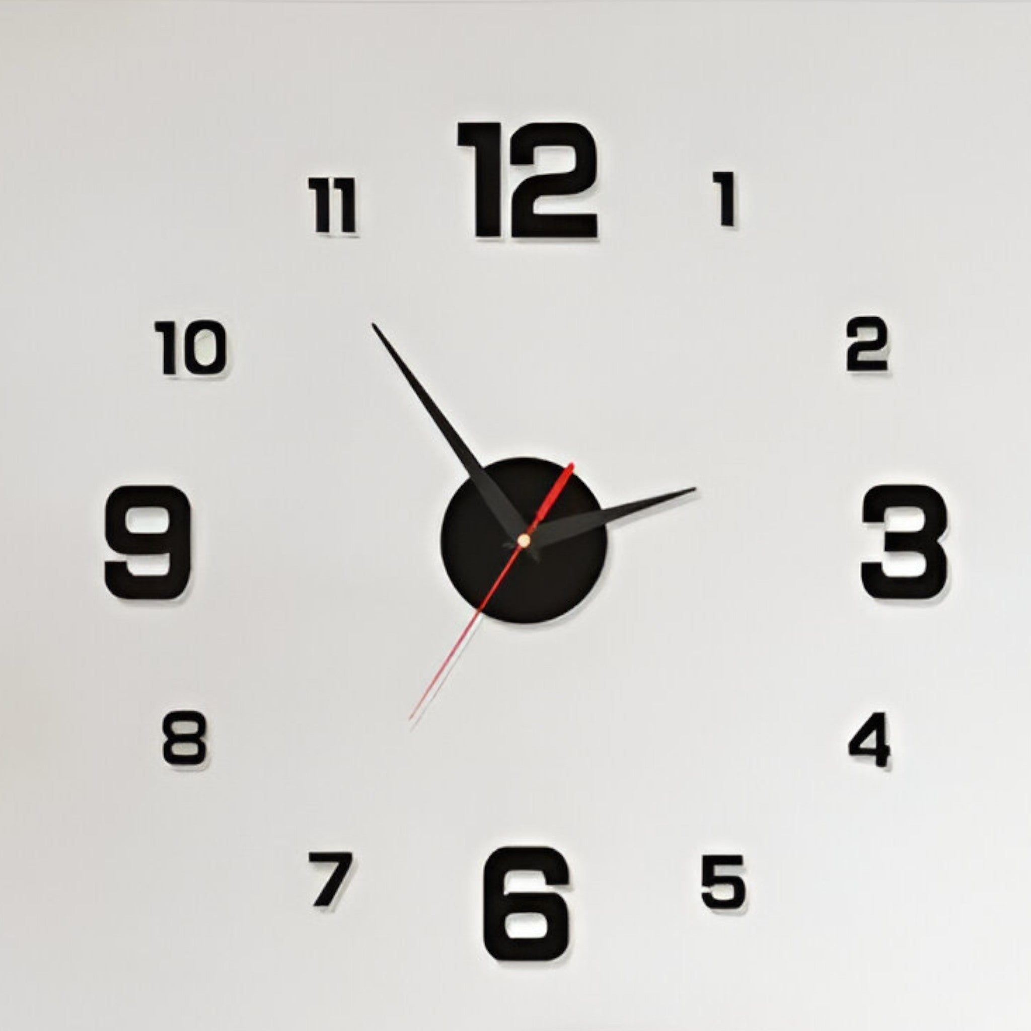 Orologio da parete per soggiorno - Nero - orologio orologio parete P358 parete soggiorno wall clock wall clocks - Concept Palermo