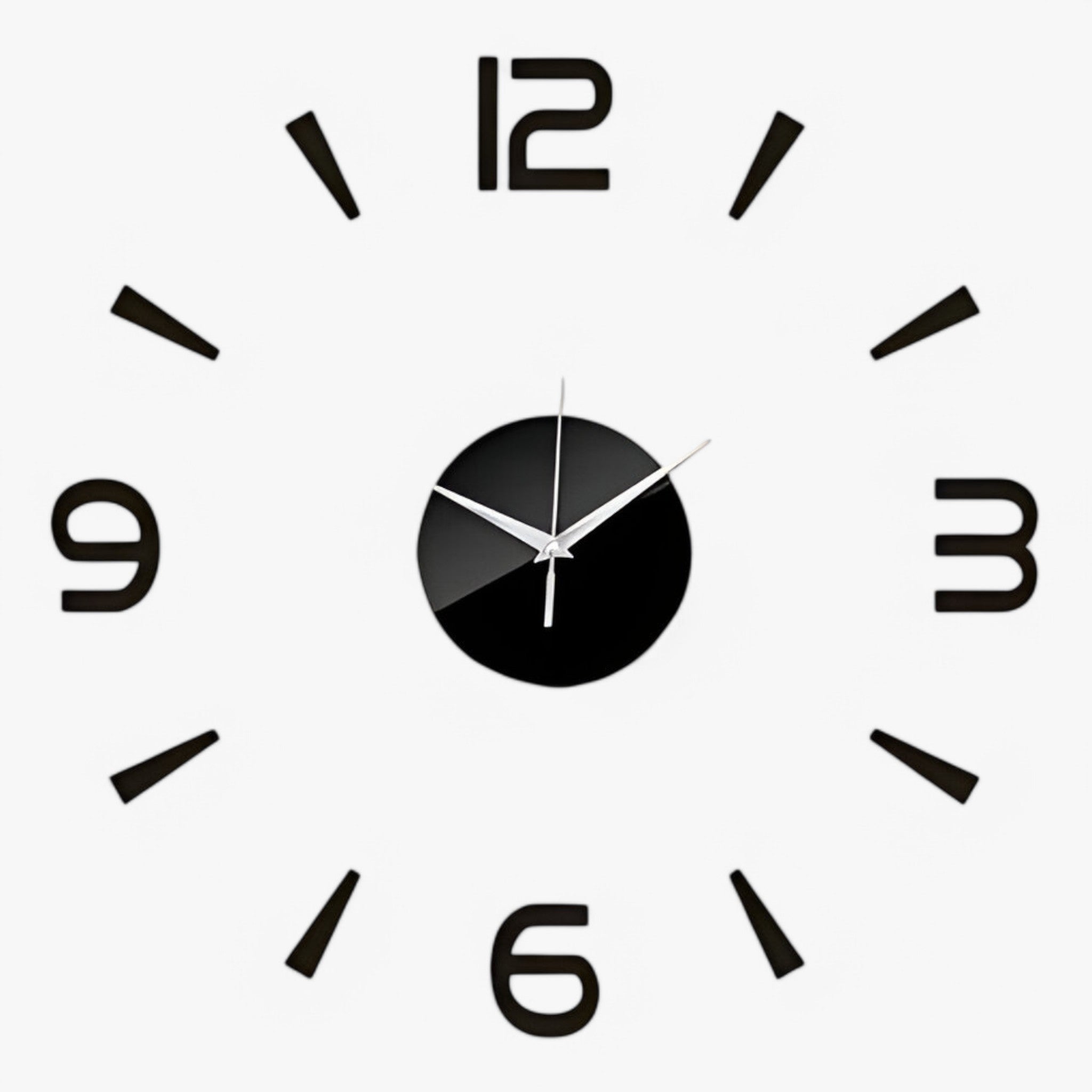 Grande Orologio da Parete Nero Uomo - A 60-90 cm - orologio orologio parete P354 parete uomo wall clock wall clocks - Concept Palermo