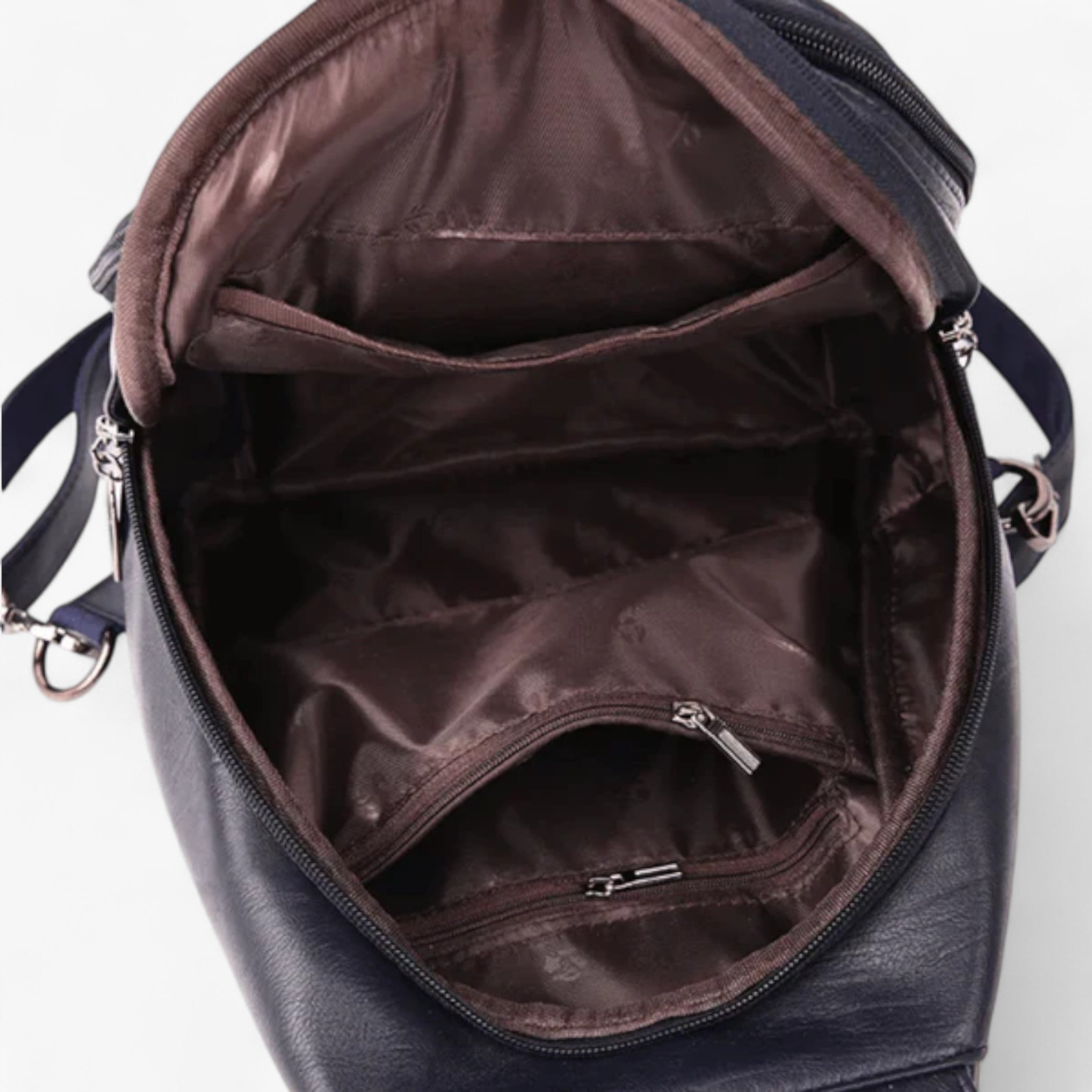 Zaino Donna in Vera Pelle Elegante e Chic, Ideale per Lavoro e Tempo Libero - - Backpacks bags chic pelle women's backpack zaino zaino pelle - Concept Palermo