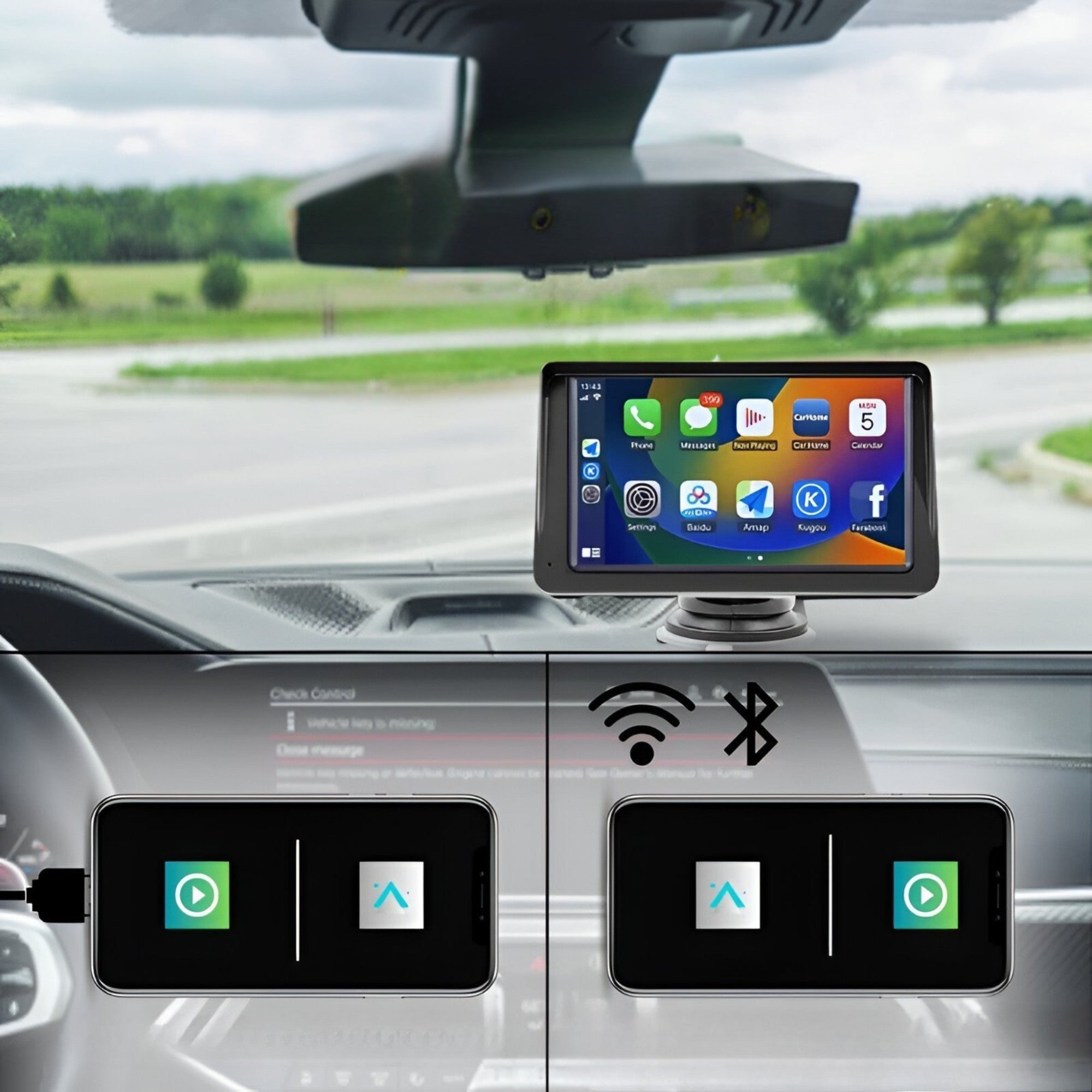 CarPlay Display - Efficiente e conveniente - - carplay carplay display conveniente display efficiente gadgets - Concept Palermo