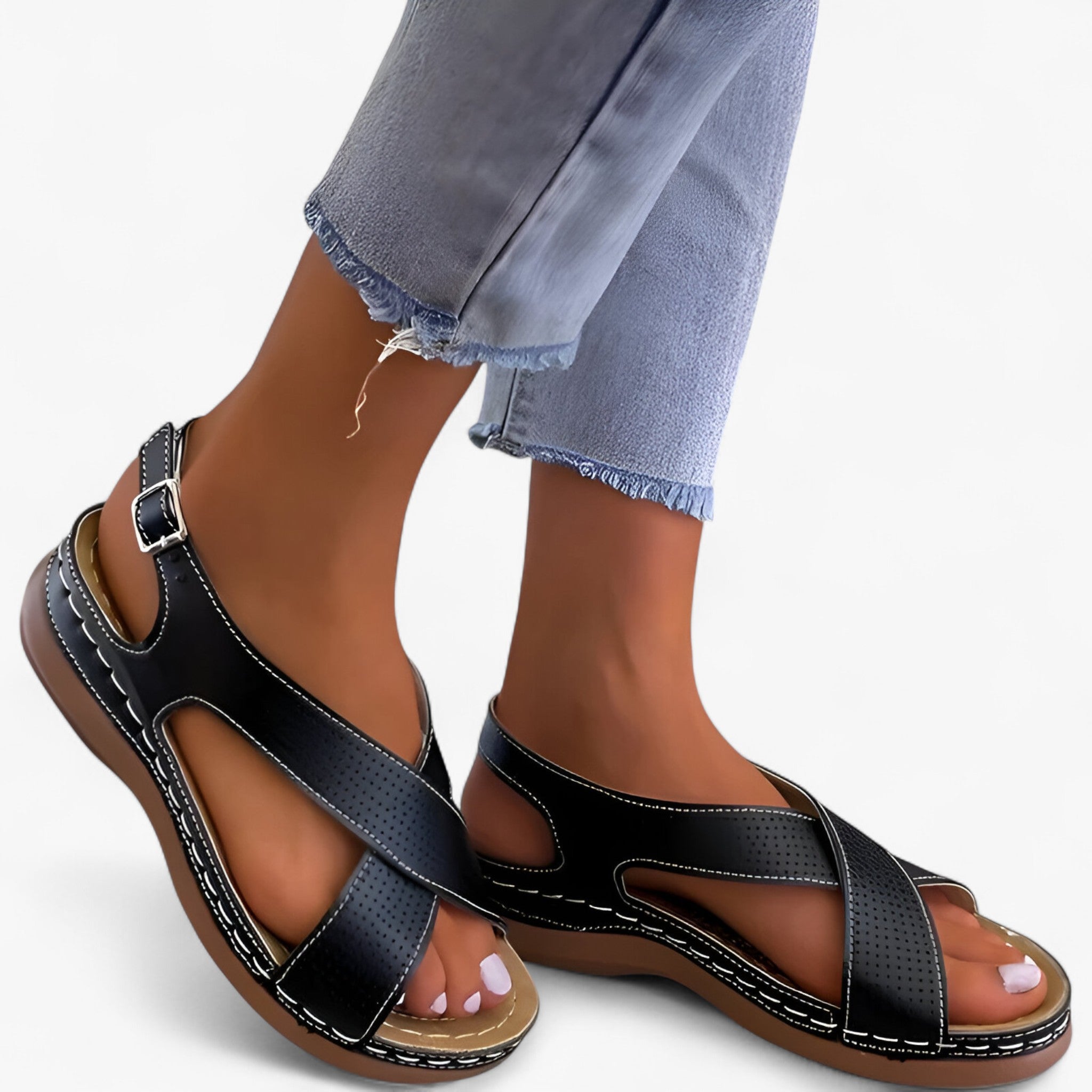 Sandalias vintage cómodas para hombre