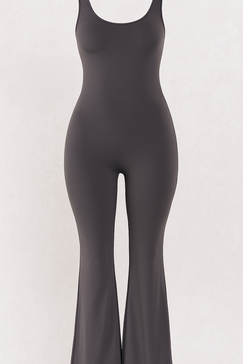 Tuta Sportiva a Zampa Senza Maniche a Compressione - Grigio - 12/28/2024 compressione jumpsuit maniche one-pieces sportiva Summer/Jumpsuit tuta tuta sportiva zampa - Concept Palermo
