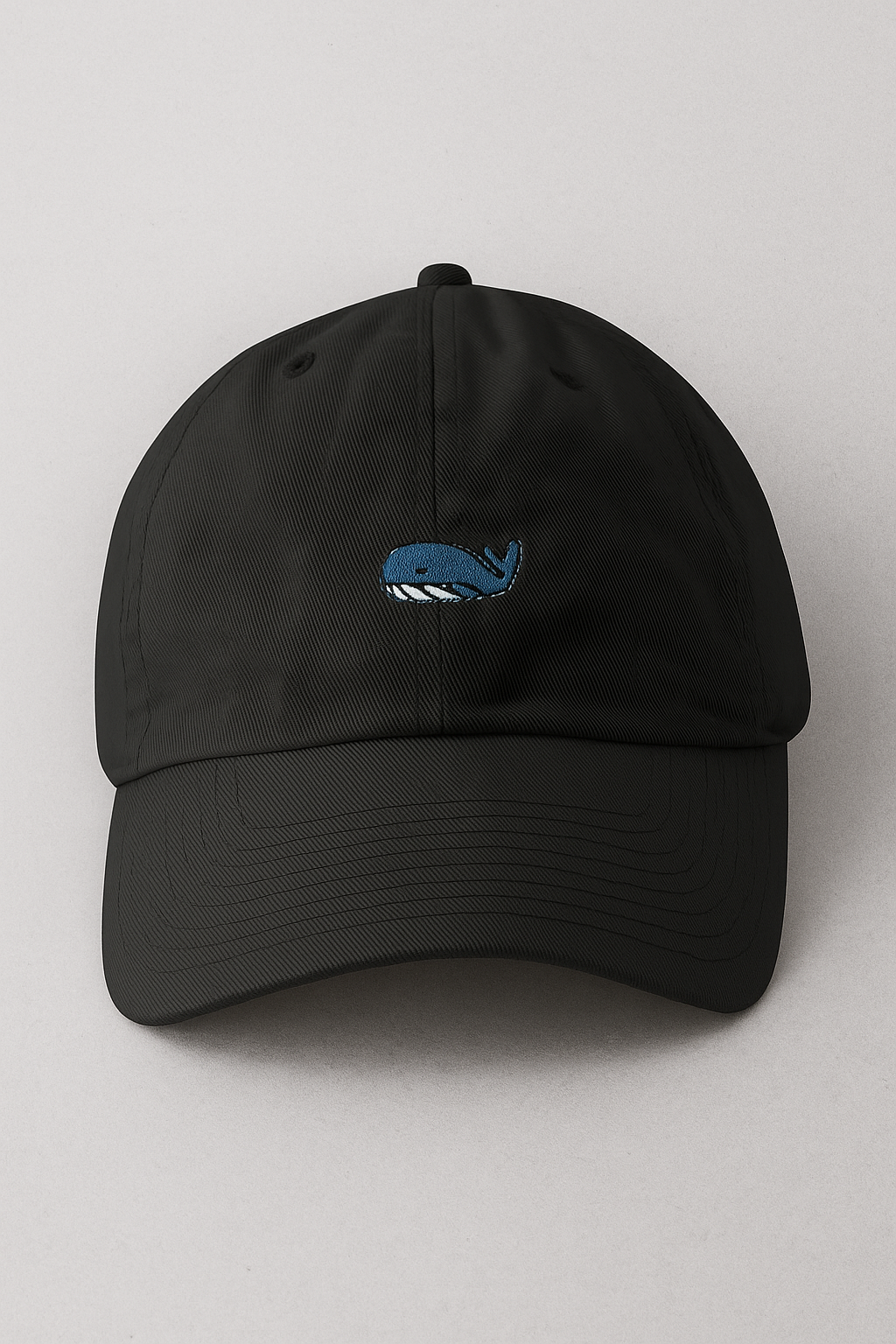Cappello con motivo di balena ricamato Lino - Nero scuro - animal-whale balena cappello cappello motivo fashion hats lino motivo ricamato unisex whaley cool | cappello con motivo di balena ricamato - €25 - Concept Palermo