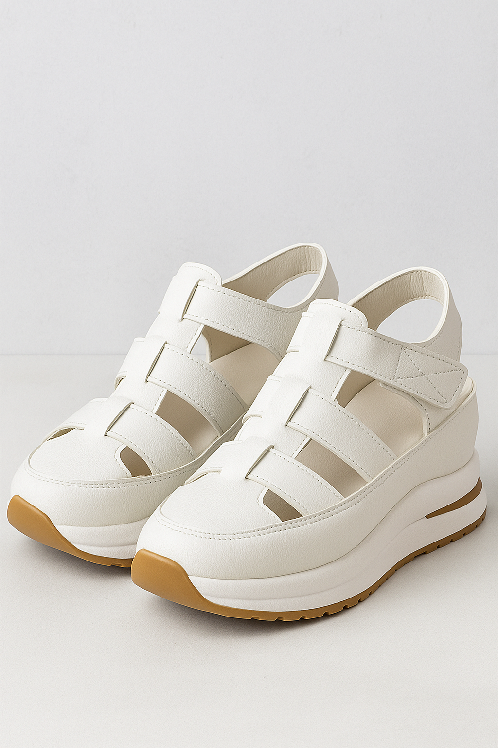 Sandali Donna Estivi Comodi Antiscivolo per Mare e Passeggio - Bianco N - accessori moda estiva antiscivolo calzature traspiranti comodi donna estivi footwear estivo moda estiva sandali sandali antiscivolo sandali comodi donna sandali donna sandali eleganti sandali estivi sandali versatili shoes suola ergonomica - Concept Palermo