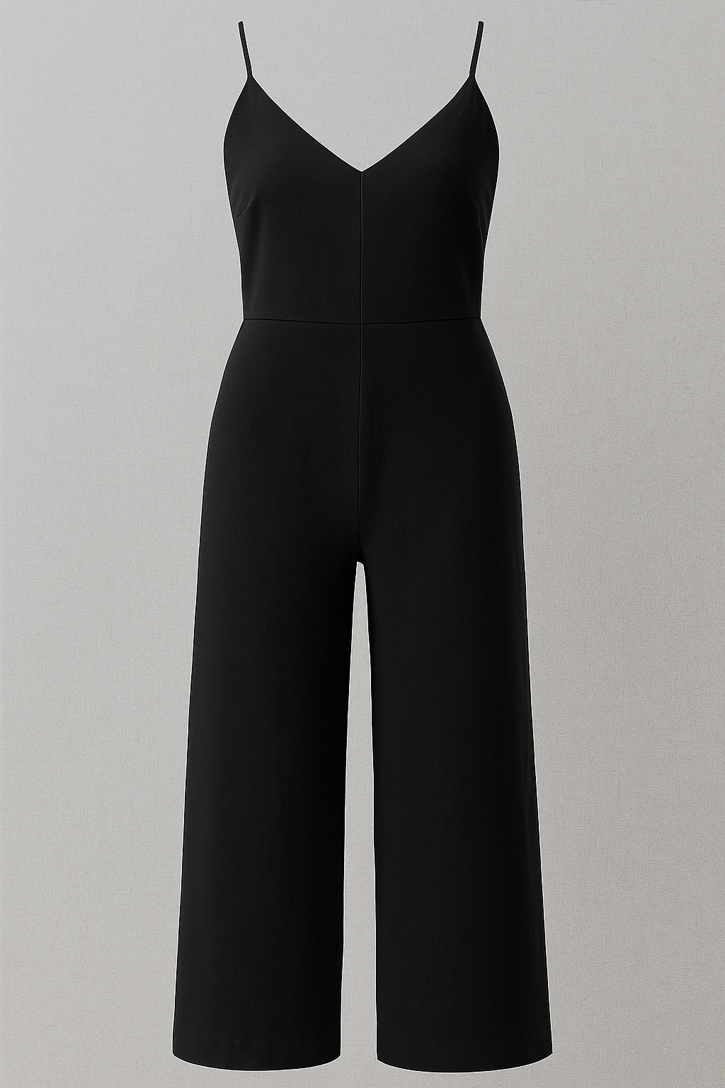 Tuta Donna Senza Maniche Poliestere - Nero - abito estivo completo elegante donna maniche moda donna one-pieces outfit versatile poliestere tuta tuta casual tuta con zip tuta donna tuta elegante tuta in poliestere tuta per eventi vestito senza maniche - Concept Palermo