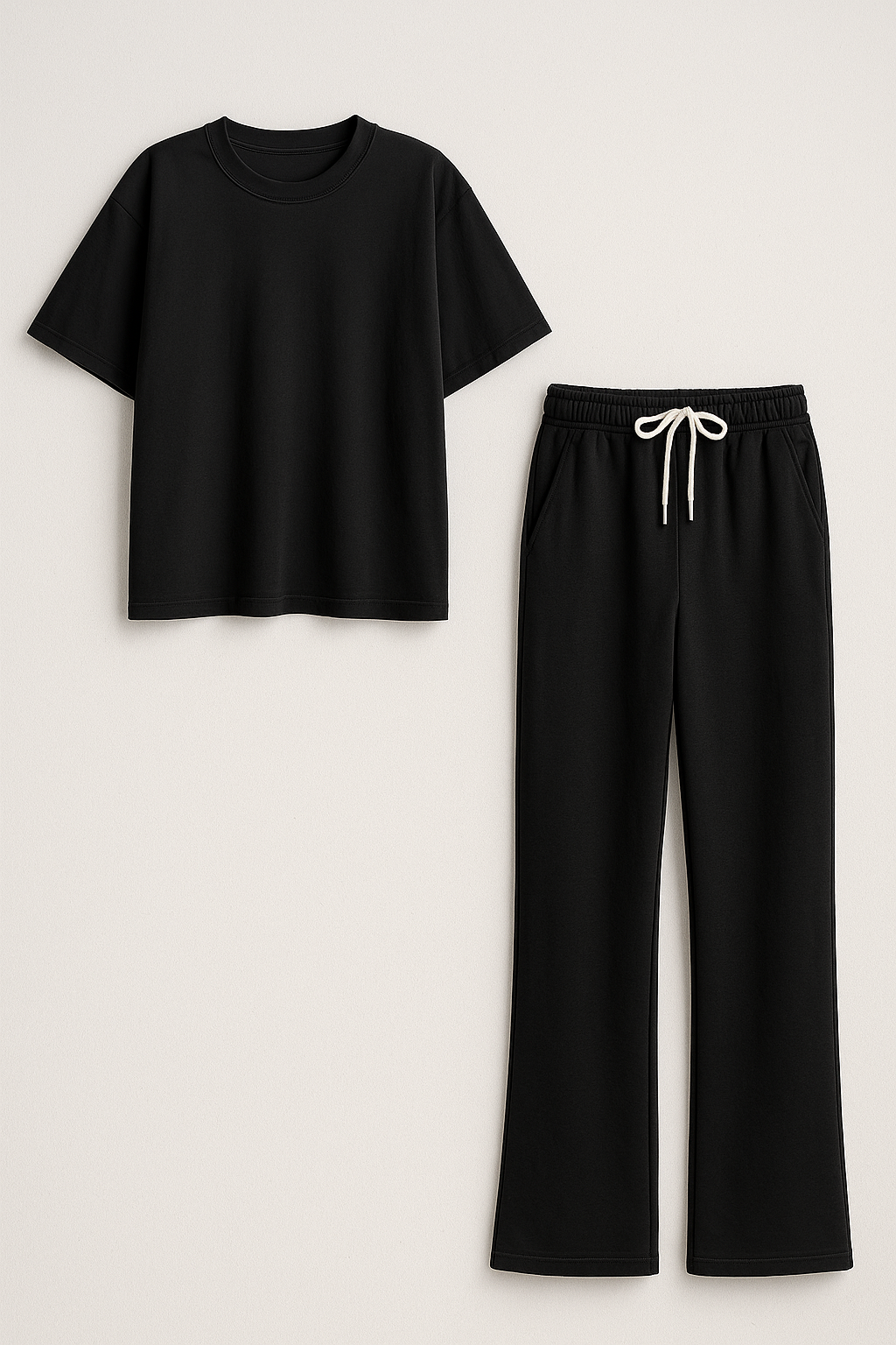 Set Lounge da Esterno Comodo per Donna, Divano e Poltrone con Cuscini Morbidi - Nero - Clothes confortevole donne lounge lounge confortevole outfit sets women - Concept Palermo
