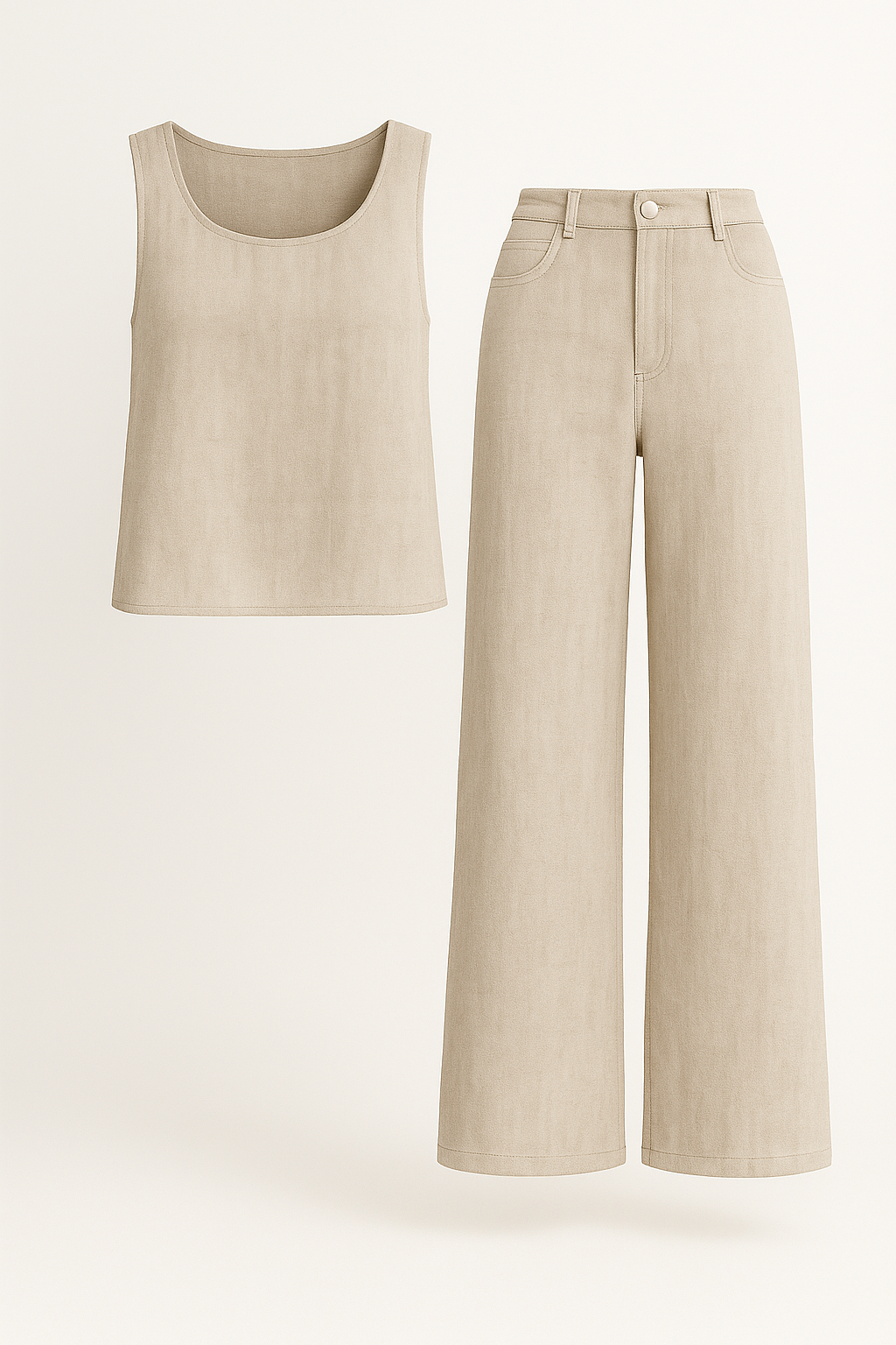 Completo Boho Femminile Due Pezzi Estivo - Khaki - abbigliamento boho abbigliamento casual boho completo completo boho completo estivo estivo femminile look estivo outfit estivo outfit sets pezzi set a due pezzi stile bohemien tessuto traspirante vestito estivo - Concept Palermo