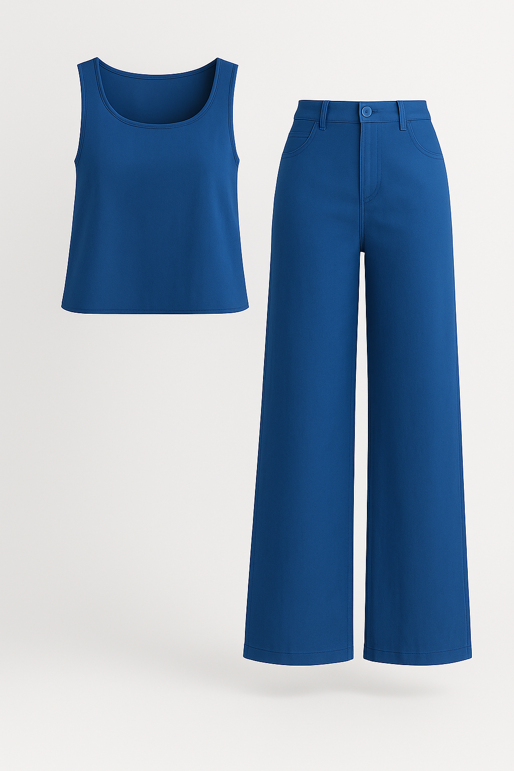 Completo Boho Femminile Due Pezzi Estivo - Blu scuro - abbigliamento boho abbigliamento casual boho completo completo boho completo estivo estivo femminile look estivo outfit estivo outfit sets pezzi set a due pezzi stile bohemien tessuto traspirante vestito estivo - Concept Palermo