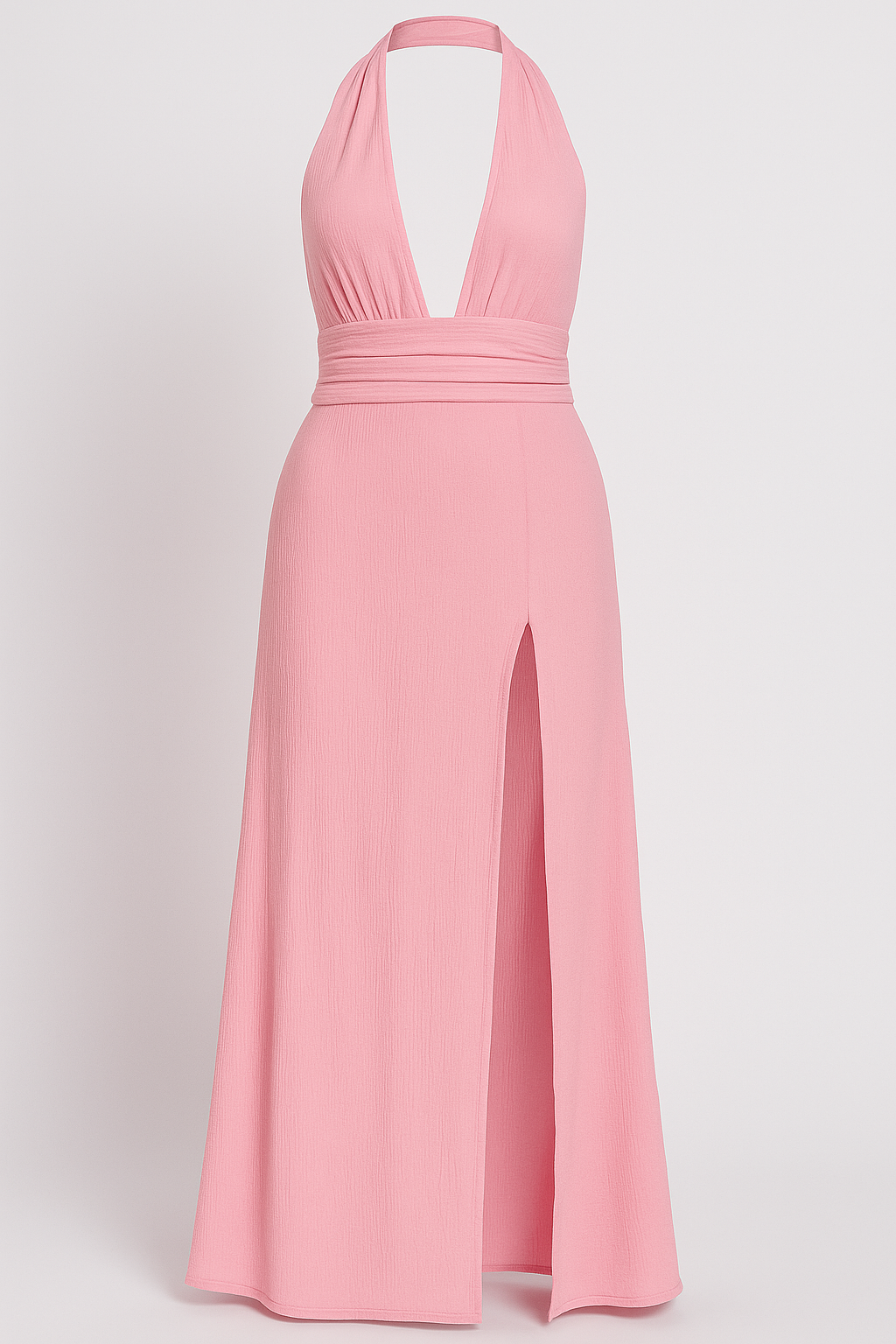 Abito da Donna Estivo Senza Maniche - Rosa - abbigliamento donna abito abito donna abito estivo abito leggero abito senza maniche donna dresses elegante vestito donna estivo fashion estate maniche moda estiva outfit estivo sukienka letnia vestito casual - Concept Palermo