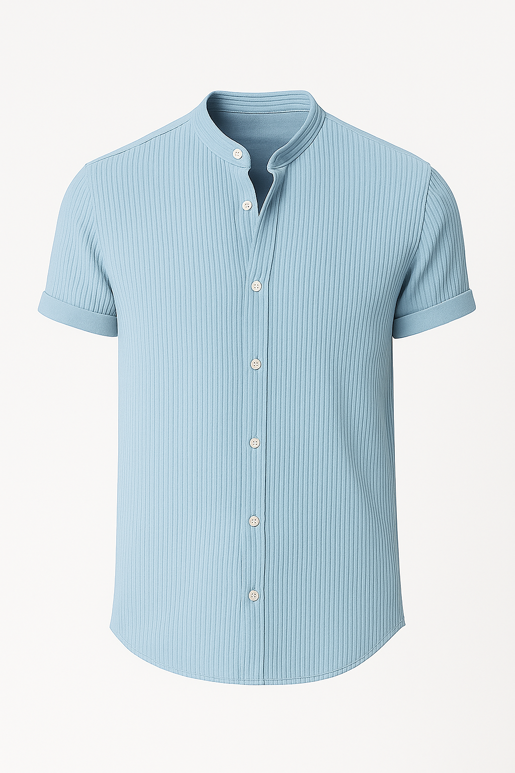 Camicia uomo a maniche corte in cotone – Traspirante, e versatile Pelle - Blu - 140525 camicia camicia uomo corte cotone gmc140525 maniche men men's top clothes pelle shirt traspirante - Concept Palermo