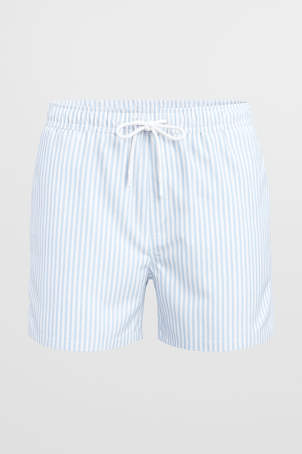 Shorts da bagno a righe per uomo – Leggeri, a rapida asciugatura e alla moda - Azzurro chiaro - aktive Freizeitkleidung alla asciugatura Badebekleidung Herren Badeshorts Herren bagno gestreifte Badehose komfortable Badeshorts Kordelzug Badeshorts leggeri moda rapida righe schnelltrockende Badehose schwimmen Shorts shorts Sommermode Herren Strandoutfit Herren - Concept Palermo