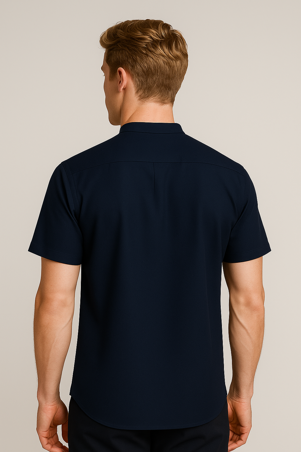 Camicia in lino leggera da uomo a maniche corte - - camicia camicia lino corte leggera lino maniche men's top clothes Shirts Shirts heren Shirts men uomo - Concept Palermo