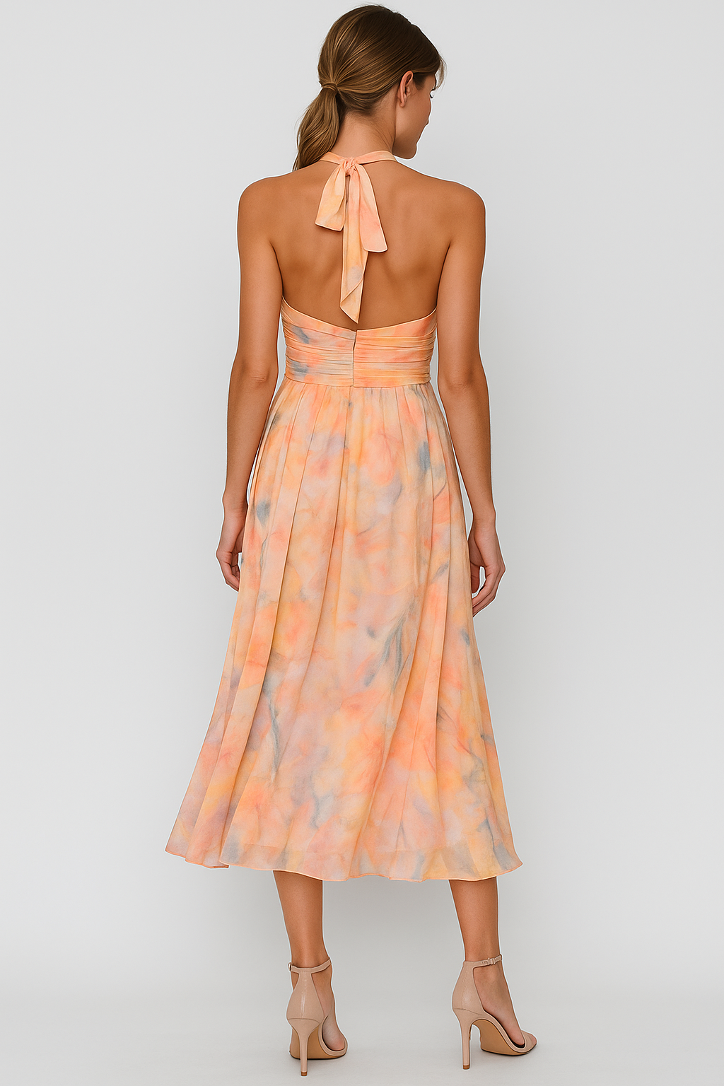 Abito Maxi Estivo per Donna - - abito abito estivo abito maxi abito scollato abito senza maniche design unico donna dresses elegante estivo matrimonio in spiaggia occasioni speciali stile fluido tessuto leggero - Concept Palermo