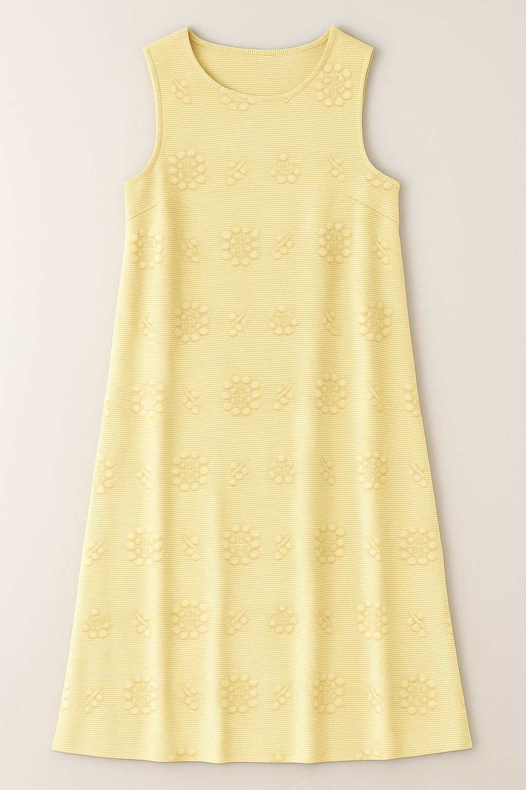 Abito Estivo Donna Casual con Tasche, Vestito Lungo Elegante Spiaggia Mare - Giallo chiaro - abbigliamento estivo abito abito con tasche abito estivo comfort quotidiano donna dresses eleganza semplice estivo lunghezza midi ricami floreali silhouette relaxed stile casual estivo tasche vestito senza maniche - Concept Palermo