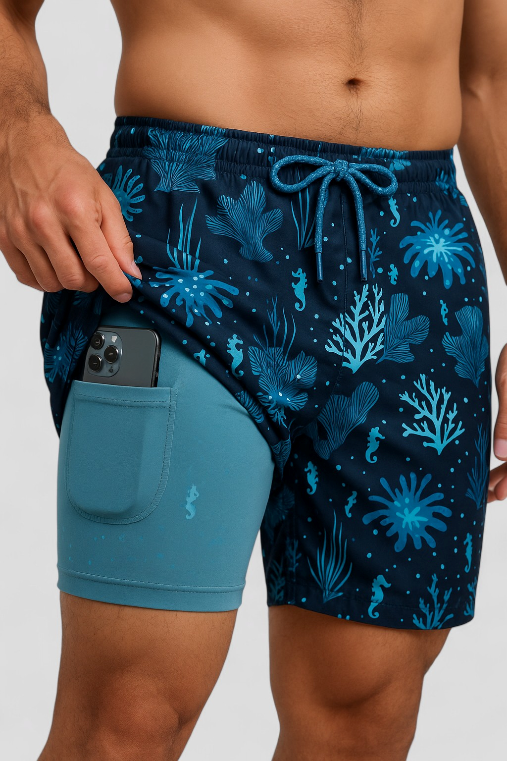 Costume da Bagno Uomo Asciugatura Rapida con Tasche Laterali, Pantaloncino Mare - - abbigliamento mare asciugatura cintura con cordino costume costume da bagno costume da bagno rapido costume da bagno uomo costume elegante costume per attività acquatiche costume uomo nuoto e sport acquatici rapida shorts shorts da nuoto tasca interna costume tasche uomo - Concept Palermo