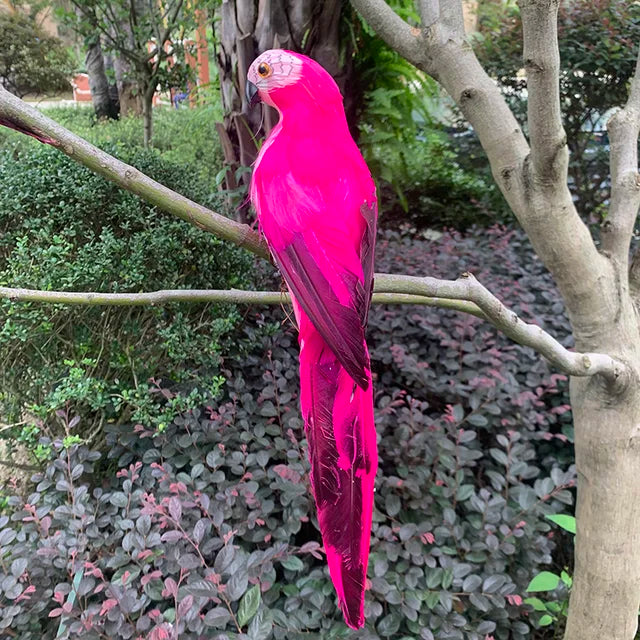 Statua Pappagallo TropicPerch - Decorazione Giardino Realistica Colorata in Resina - Rosa - Decor decorazione Garden Decor giardino home home & garden papagaio tropicperch - Concept Palermo