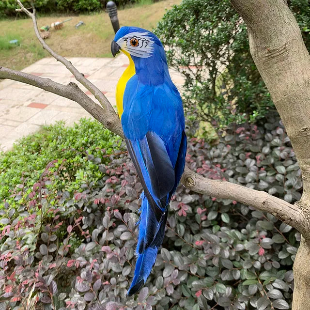 Statua Pappagallo TropicPerch - Decorazione Giardino Realistica Colorata in Resina - Blu - Decor decorazione Garden Decor giardino home home & garden papagaio tropicperch - Concept Palermo