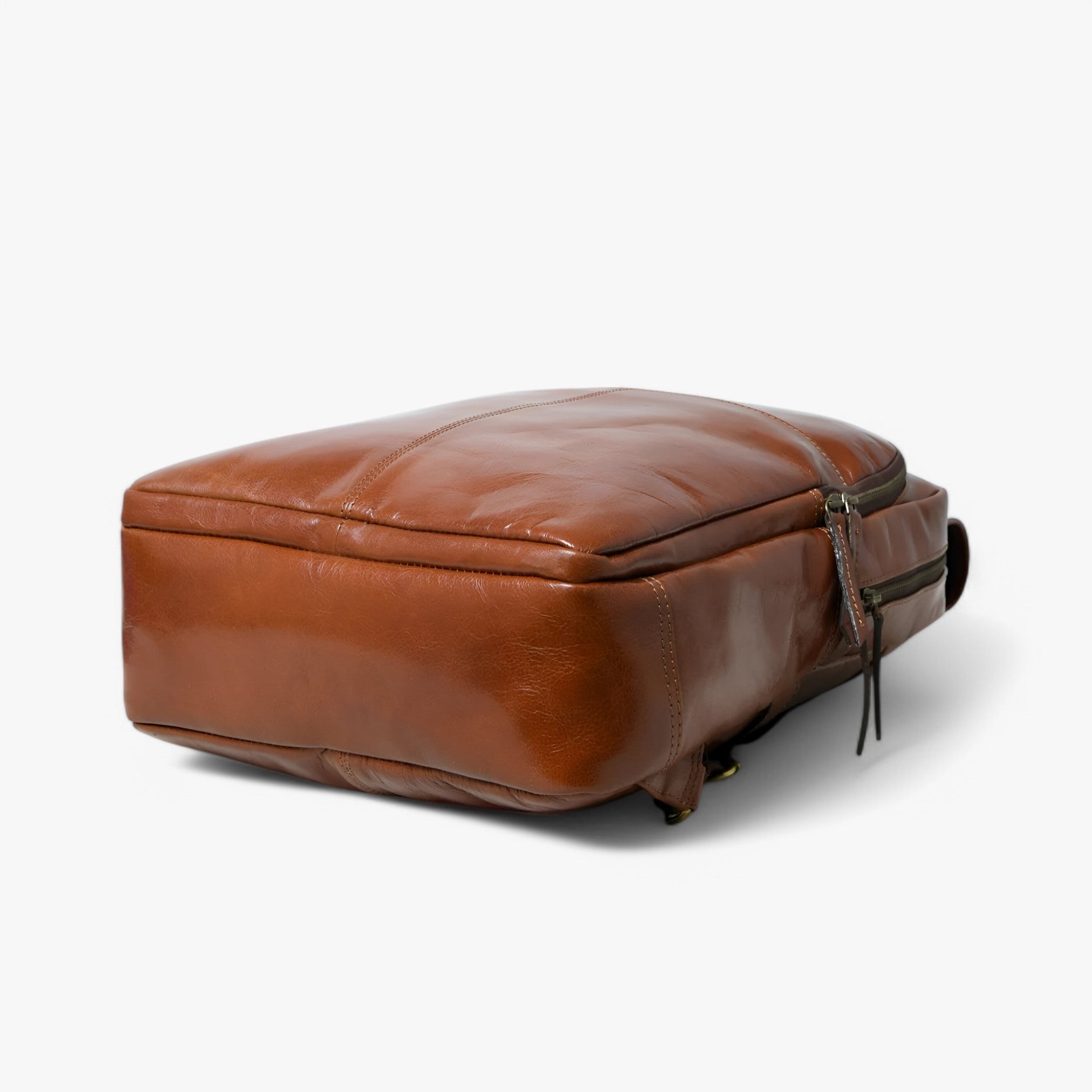 Valentino Zaino di lusso in pelle italiana - Marrone Uomo - - accessoires bags italiana pelle tassen uomo valentino valentino zaino zaino - Concept Palermo