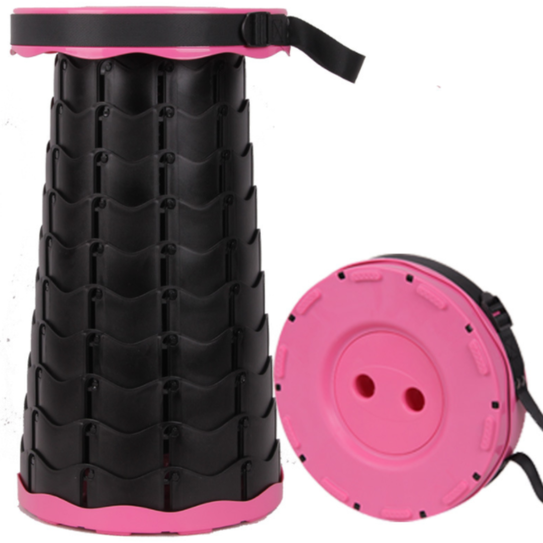 2.0 Sgabello pieghevole allungabile 4 altezze di seduta - Colori misti Rosa - allungabile altezze Extendable folding stool folding chair folding stool fortable chair home & garden pieghevole seduta sgabello sgabello pieghevole - Concept Palermo