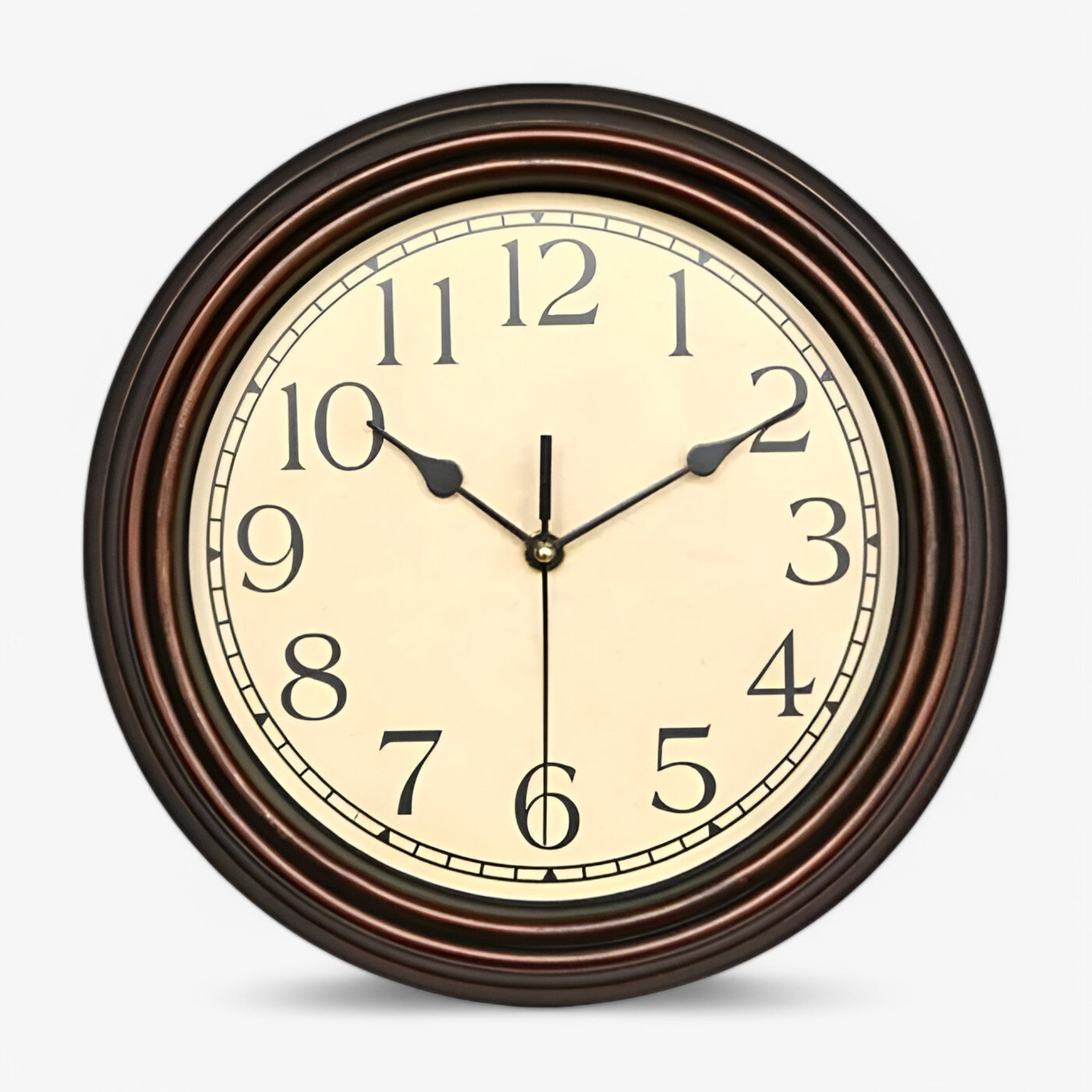 Orologio da parete retrò classico per il soggiorno Rosso Oro Uomo - - orologio orologio parete P151 parete retr soggiorno uomo Wall Clock wall clocks - Concept Palermo