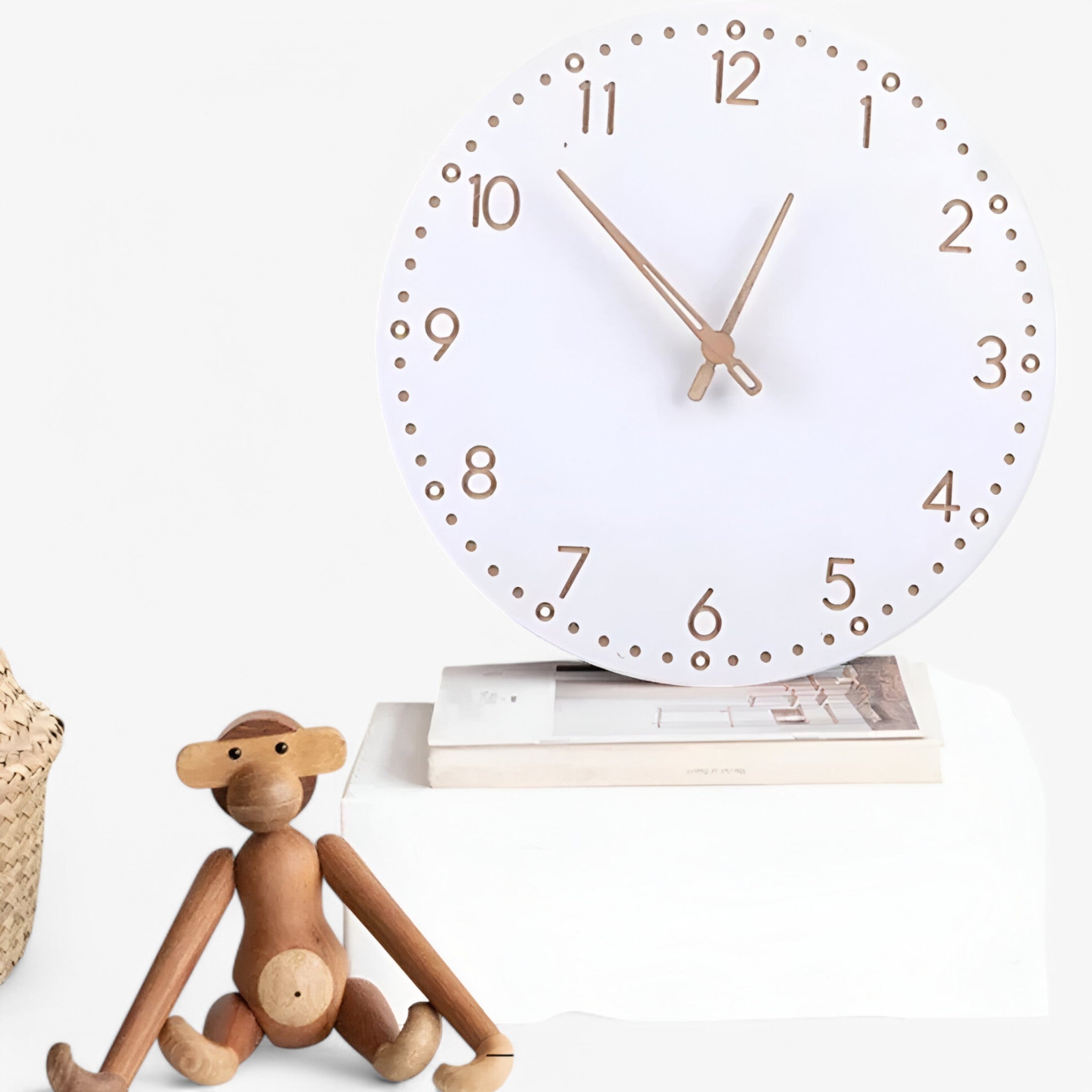Orologio da parete in legno Uomo - - legno orologio orologio parete P367 parete uomo wall clocks - Concept Palermo