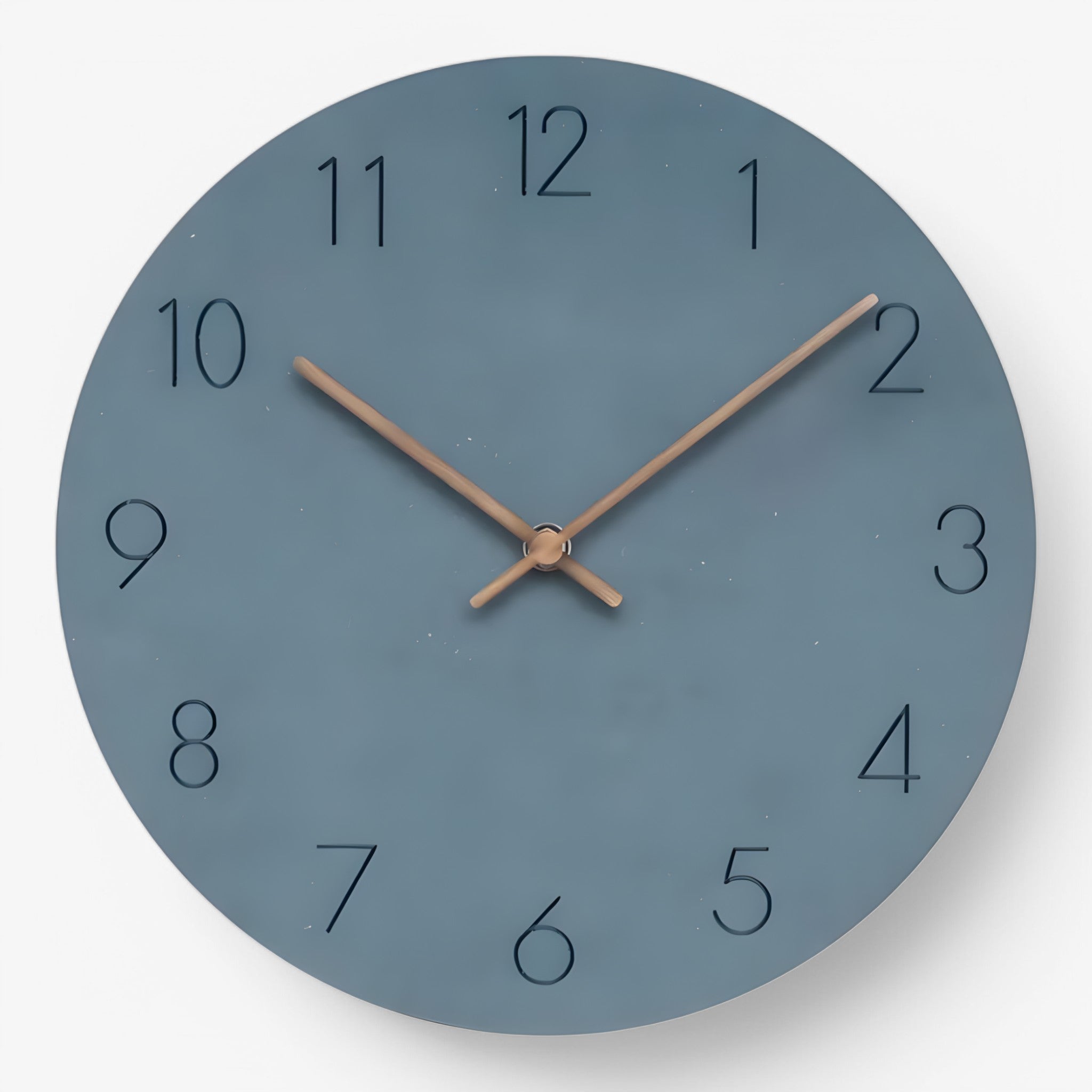 Orologio da Parete in Legno Uomo - Blu - legno orologio orologio parete P133 parete uomo wall clocks - Concept Palermo