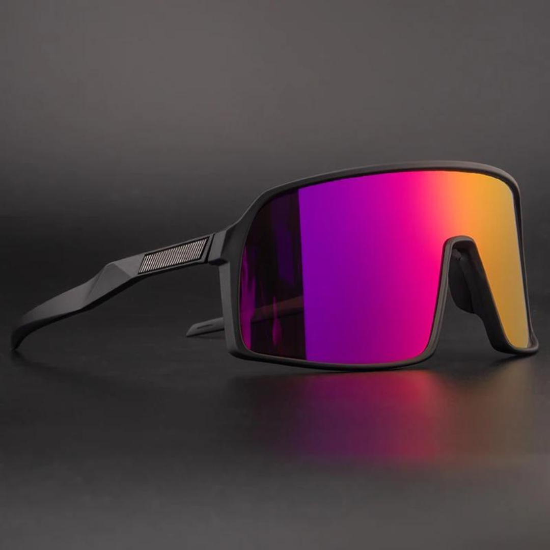 Occhiali da Sole Ciclismo Unisex Sportivi Polarizzati con Protezione UV400 - rosa scuro nero - ciclismo Men's occhiali occhiali sole sole sunglasses unisex Women's - Concept Palermo