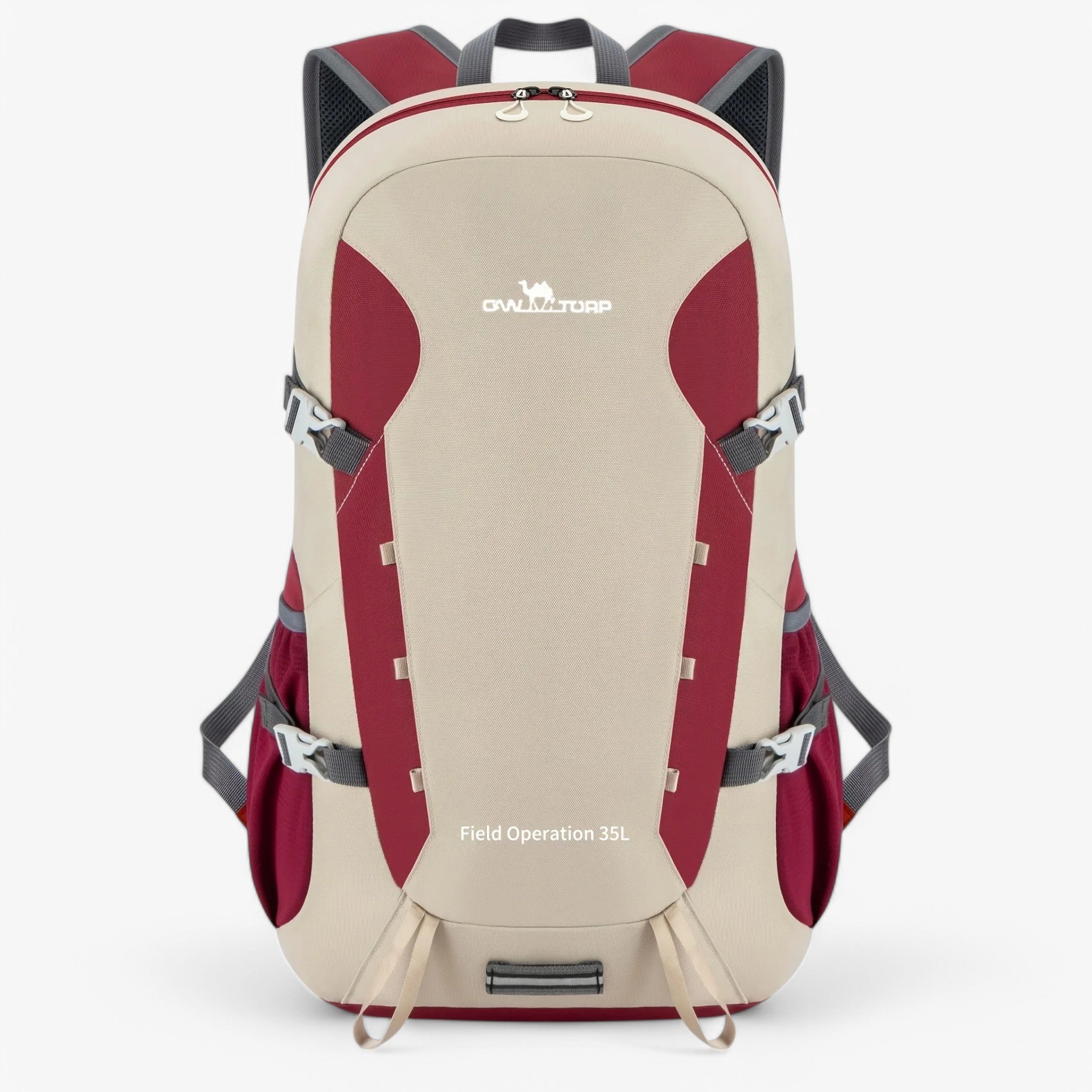 Zaino pieghevole impermeabile ad alta capacità Donna - Grigio rosso - alta Backpack Backpacks bags capacità donna hiking backpacks impermeabile pieghevole zaino zaino pieghevole - Concept Palermo