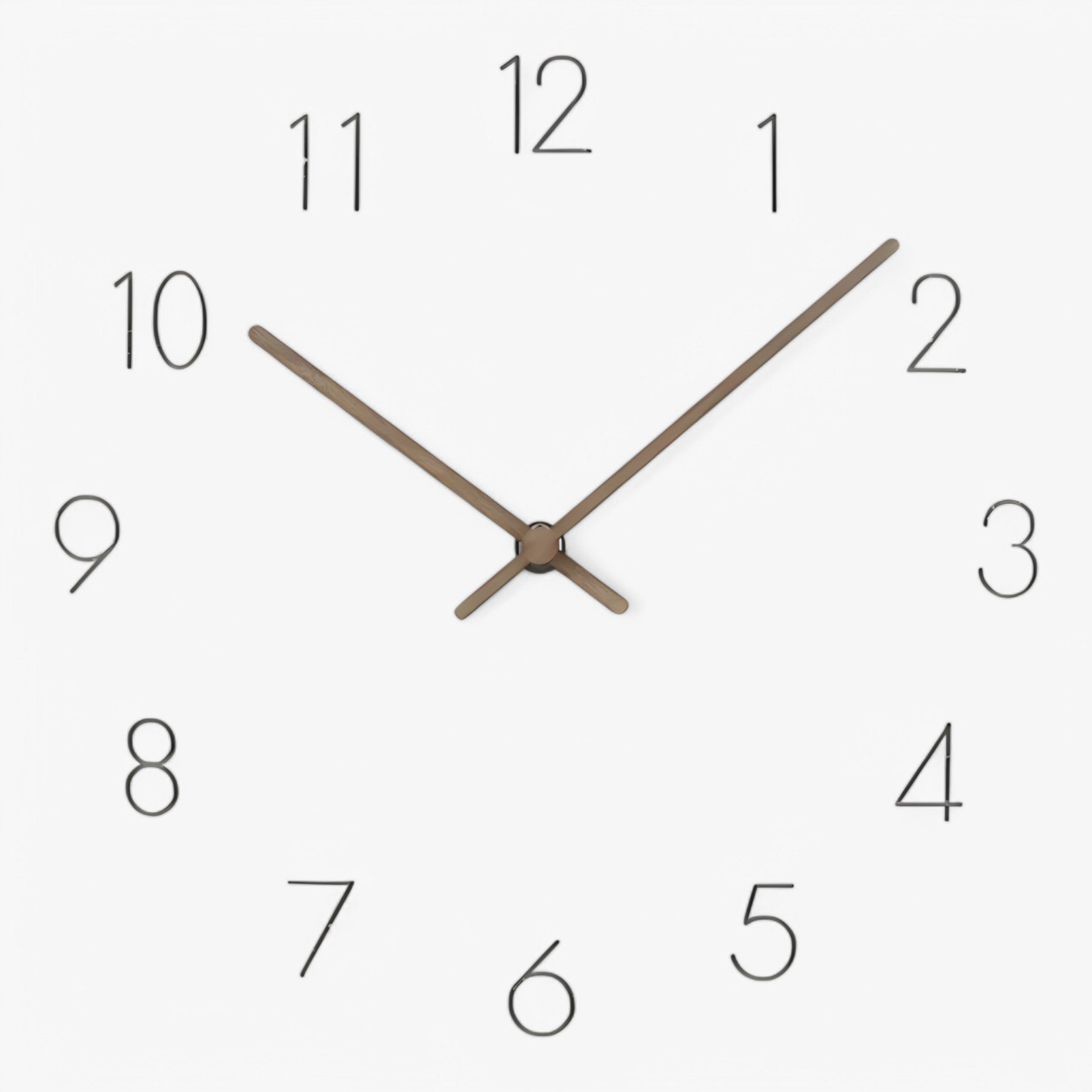 Orologio da Parete in Legno Uomo - Bianco - legno orologio orologio parete P133 parete uomo wall clocks - Concept Palermo