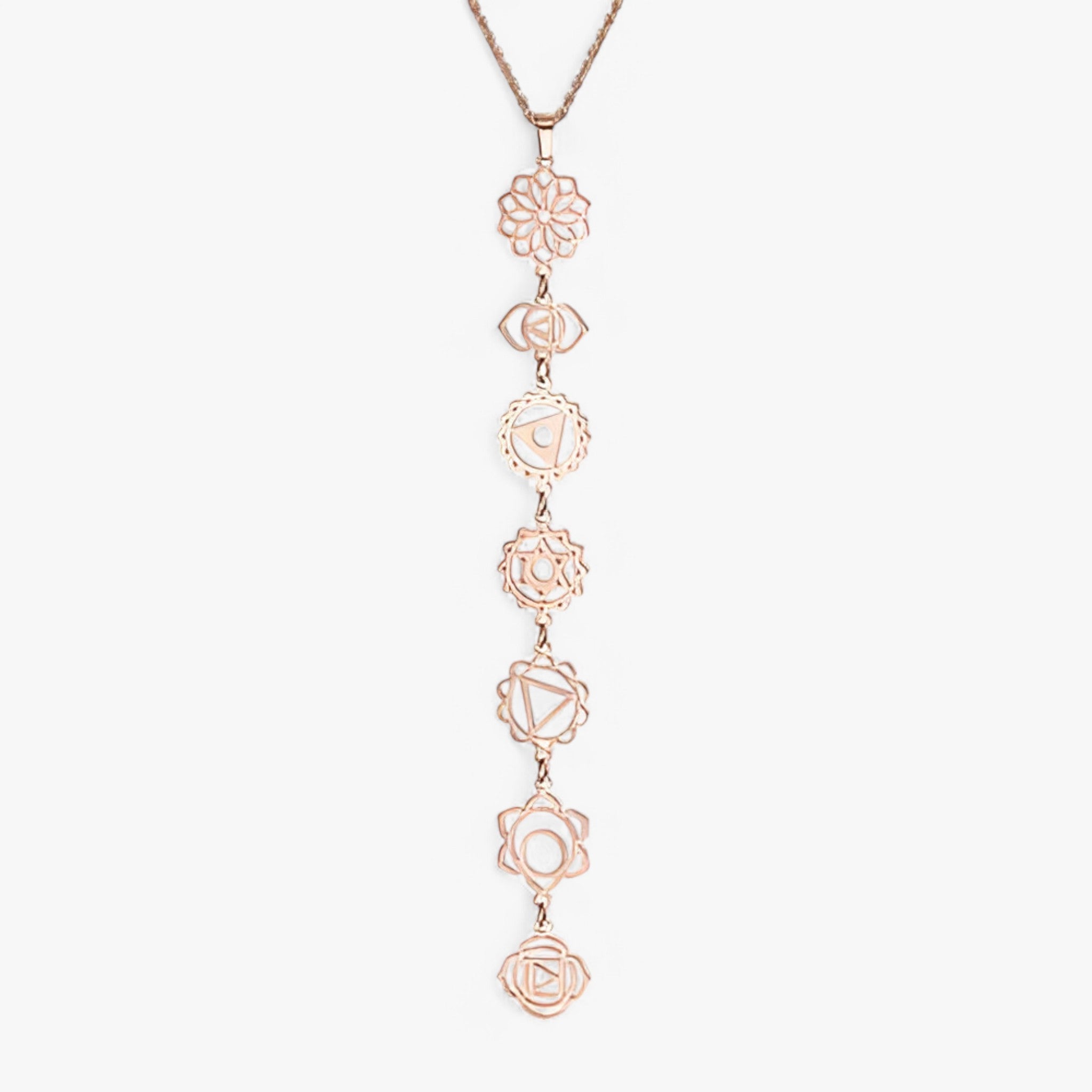 Collana delle Dee dei 7 Chakra Lana Donna - - 7 Chakra all Bali Chakra collana collana chakra donna Handgemacht jewelry Kraft lana Mutter Erde necklace out-of-stock Urkraft - Concept Palermo