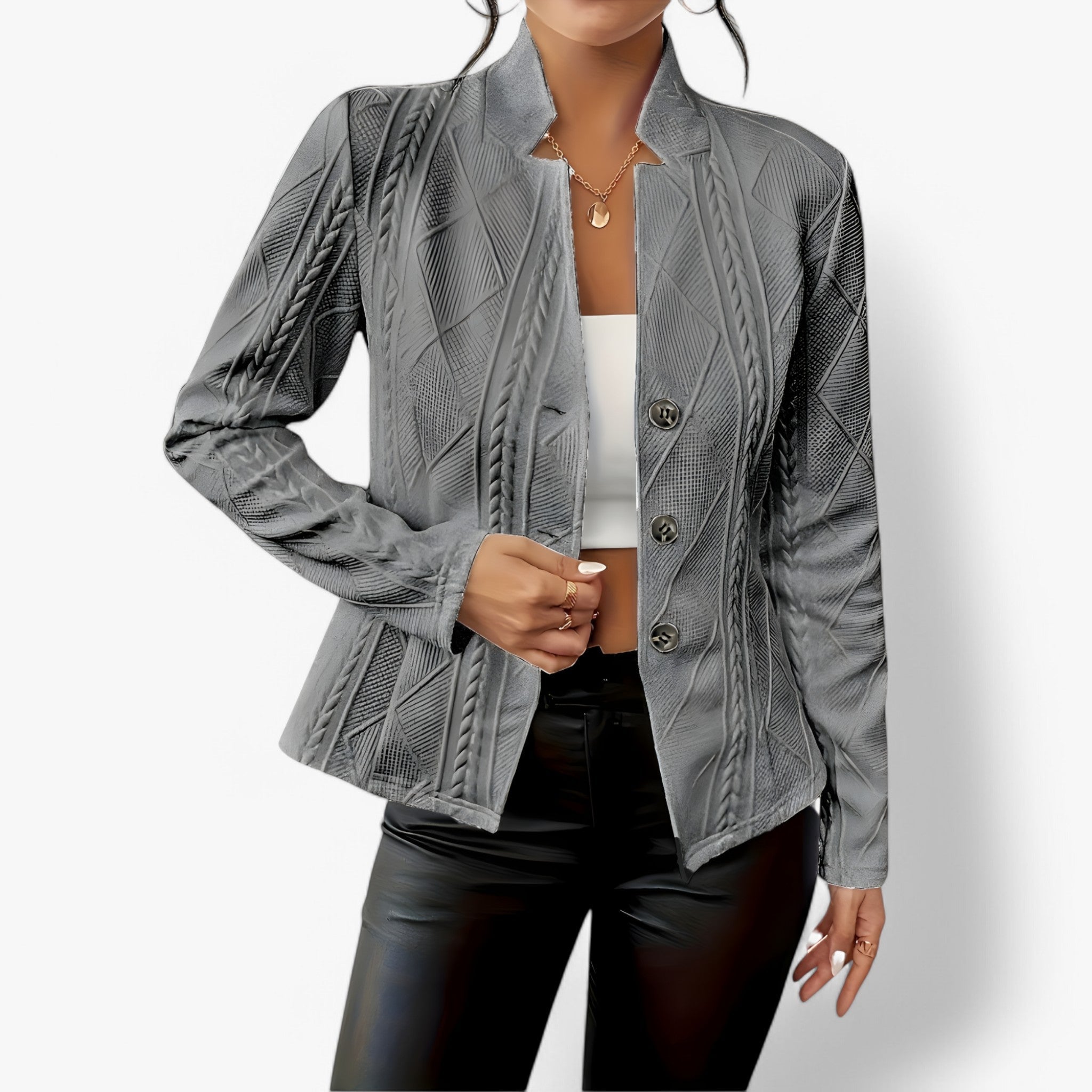 Cappa Aspirante Su Misura Vita Donna, Design Personalizzato per Cucina Moderna - Grigio - alla cappa cappa misura donna misura vita women's coats & jackets - Concept Palermo