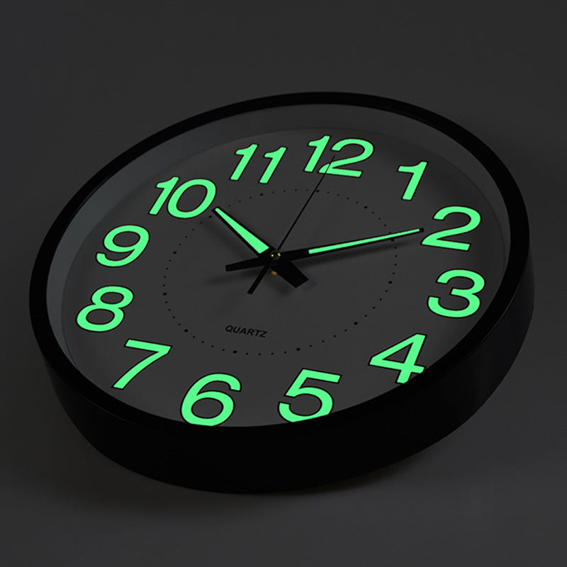Orologio da parete luminoso e silenzioso 30 cm Segnatempo silenzioso - Aggiunge splendore ed eleganza silenziosa al tuo spazio - - aggiunge eleganza home & garden luminoso orologio orologio parete parete segnatempo Wall Clock wall clocks - Concept Palermo