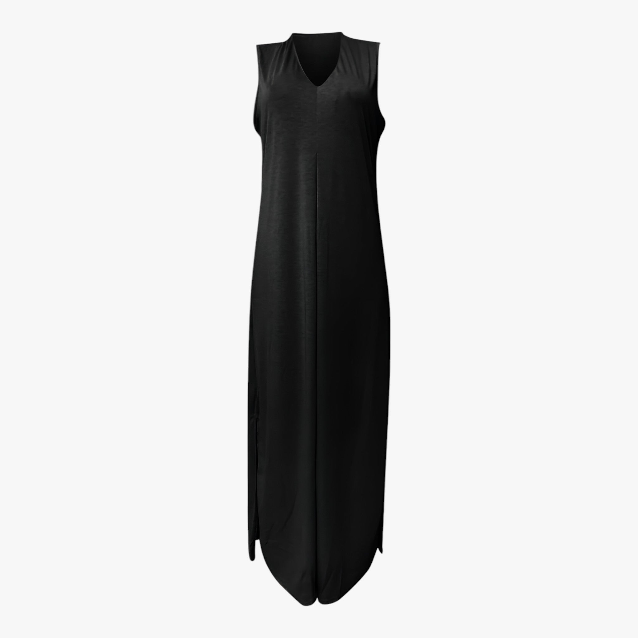Abito lungo con cardigan in omaggio - Chic e confortevole Donna - Nero - abito abito cardigan cardigan chic confortevole donna dresses omaggio - Concept Palermo