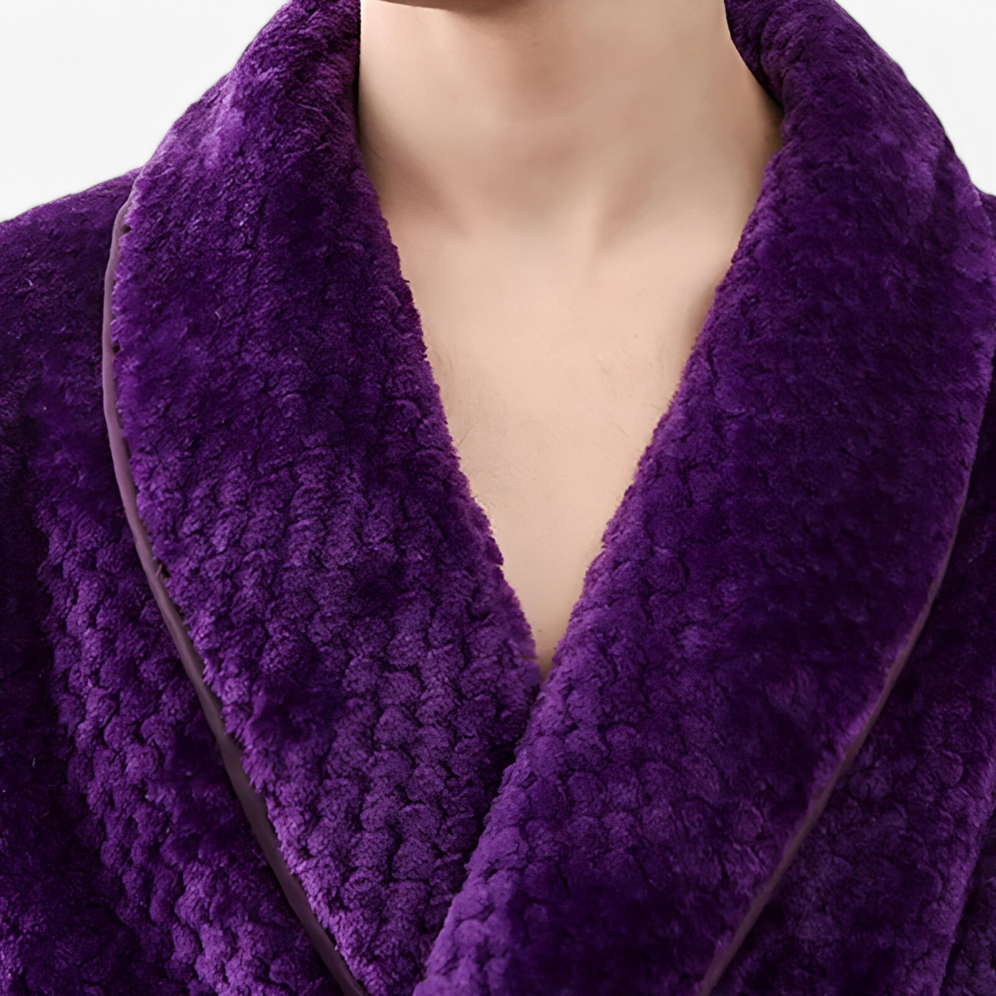 Morbido Accappatoio in Pile Donna - - accappatoio accappatoio pile Autumn Bathrobes donna Fleece Fluffy Long Sleeve Nightgown Pajama pile Pocket Robe Sleepwear sofia | morbido accappatoio in pile - € Solid Color Spring Winter Women - Concept Palermo