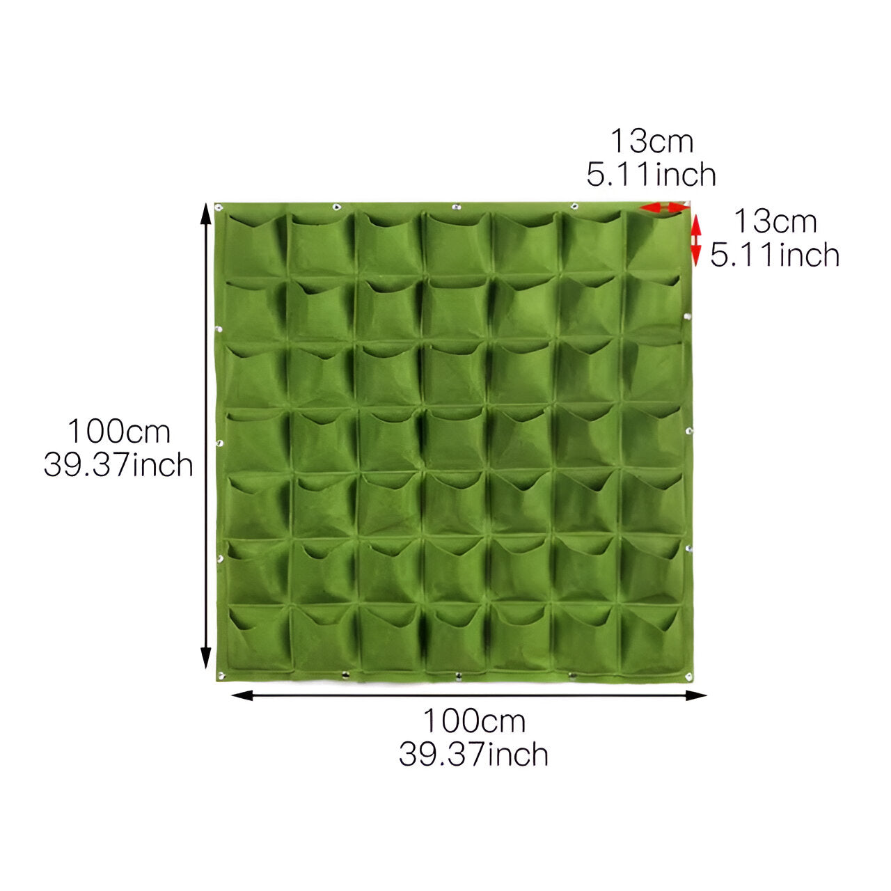 Borsa da appendere per il giardino - per appendere le piante e per l'esterno. Uomo - 49 griglia verde - appendere borsa borsa appendere esterno garden Garden accessories Garden supplies giardino home & garden piante uomo - Concept Palermo