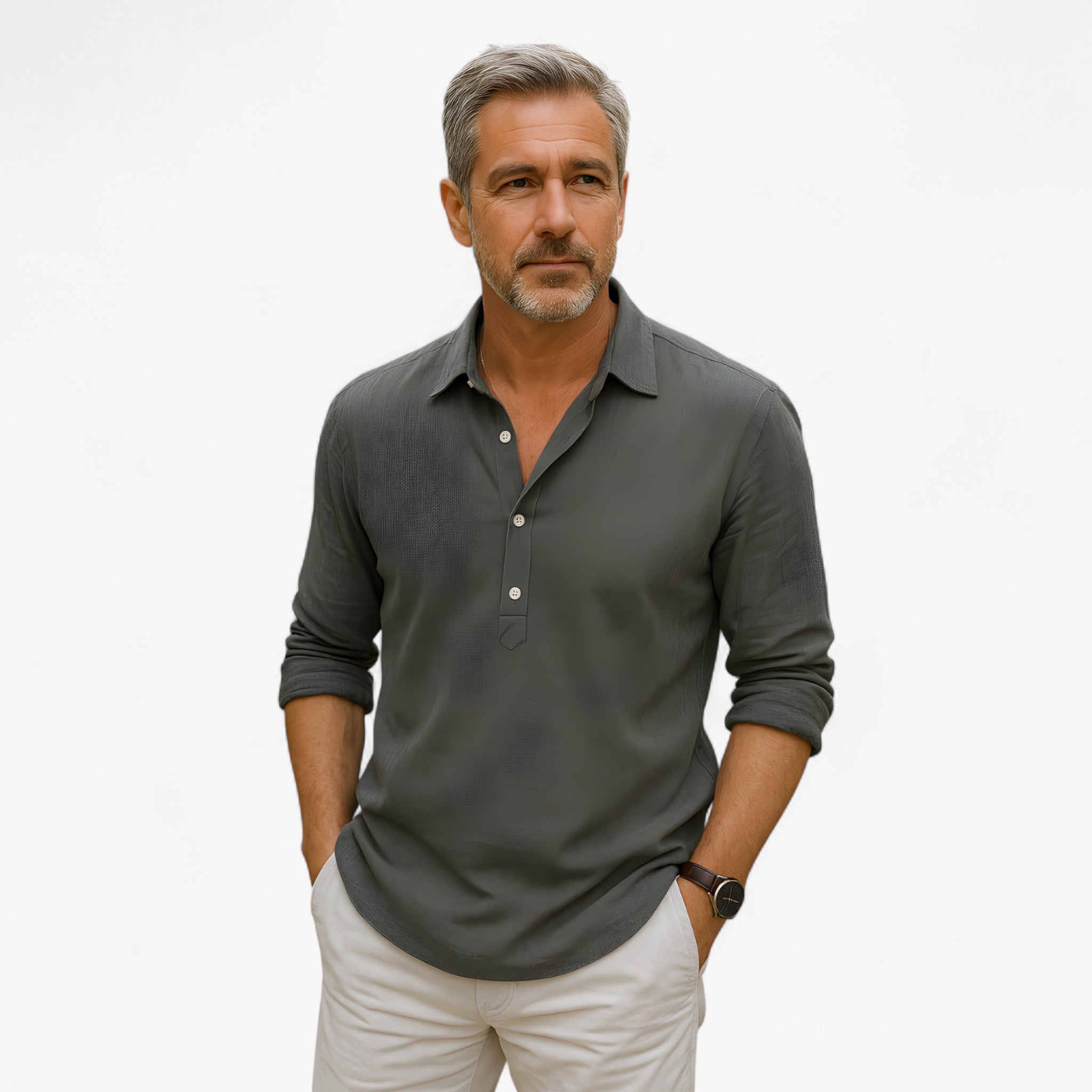 Camicia estiva Pelle Uomo - - camicia camicia estiva estiva men's summer outfit men's top clothes pelle Shirts und Polos Summer uomo - Concept Palermo