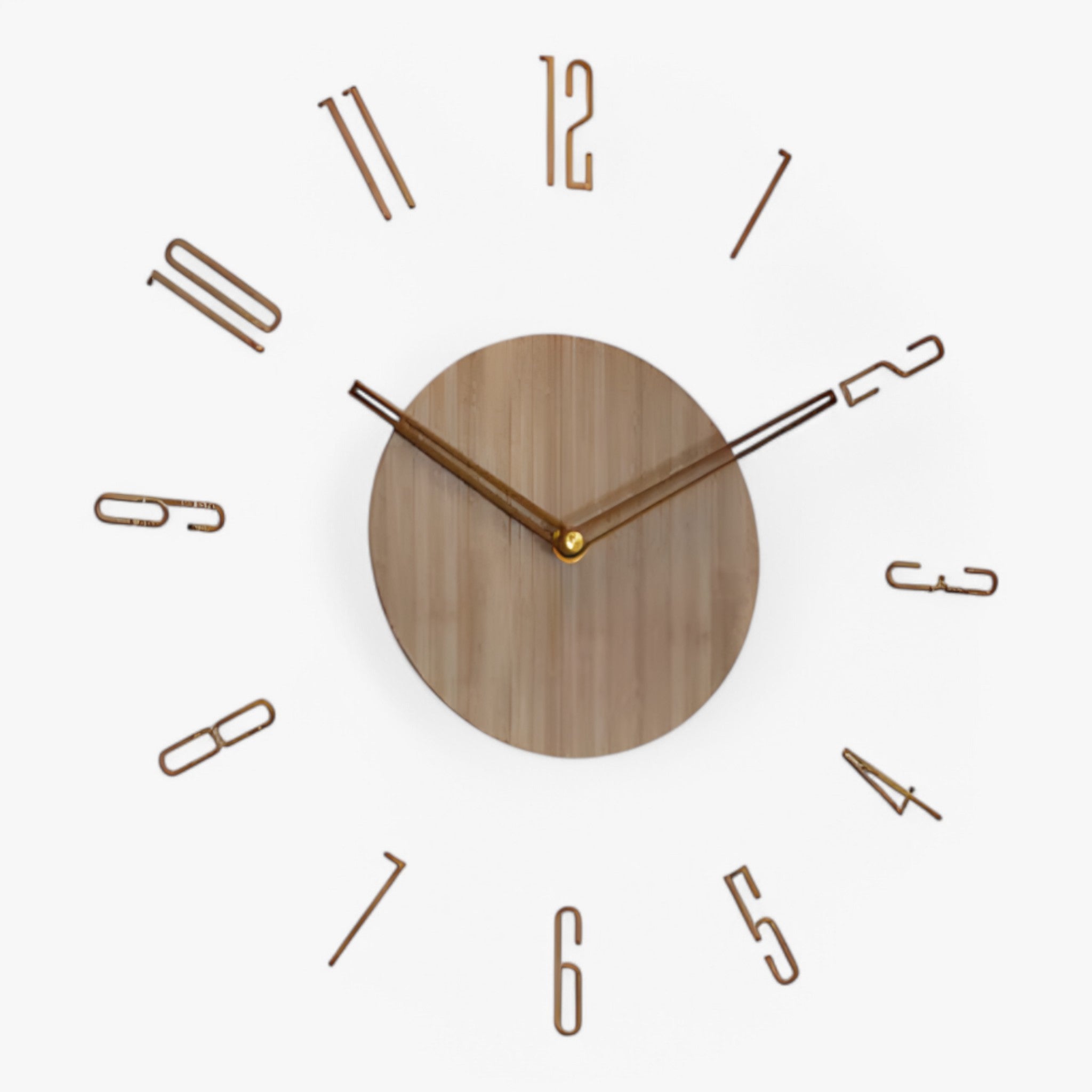 Orologio da Parete Grande Moderno Uomo, Design Silenzioso, 60cm, Nero/Argento - B - orologio orologio parete P020 parete uomo wall clocks - Concept Palermo