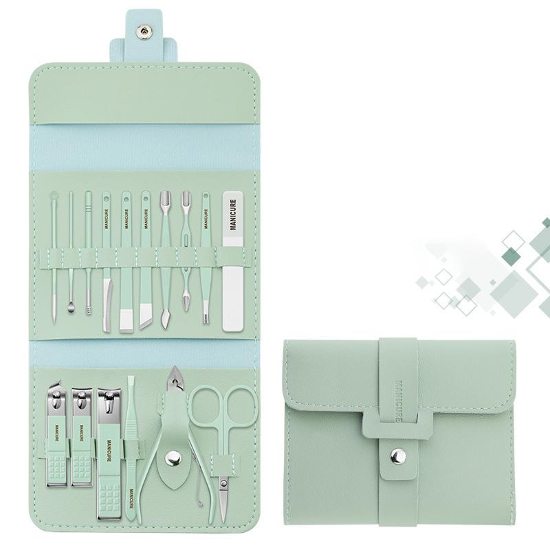NailClipp - Set di manicure professionale - verde set - manicure manicure tool set nail tools nailclipp nailclipp - set di manicure professionale - € professionale - Concept Palermo