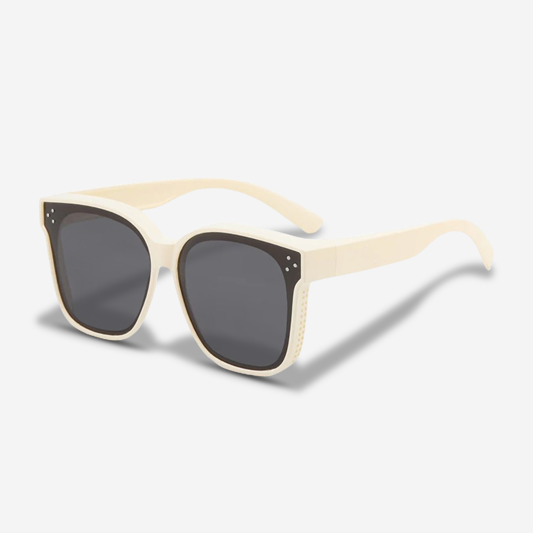 Occhiali da sole per portatori di occhiali - La protezione solare per i vostri occhiali - Classico Beige - occhiali occhiali sole portatori protezione solare sole sun glasses sunglasses vostri WOMEN - Concept Palermo